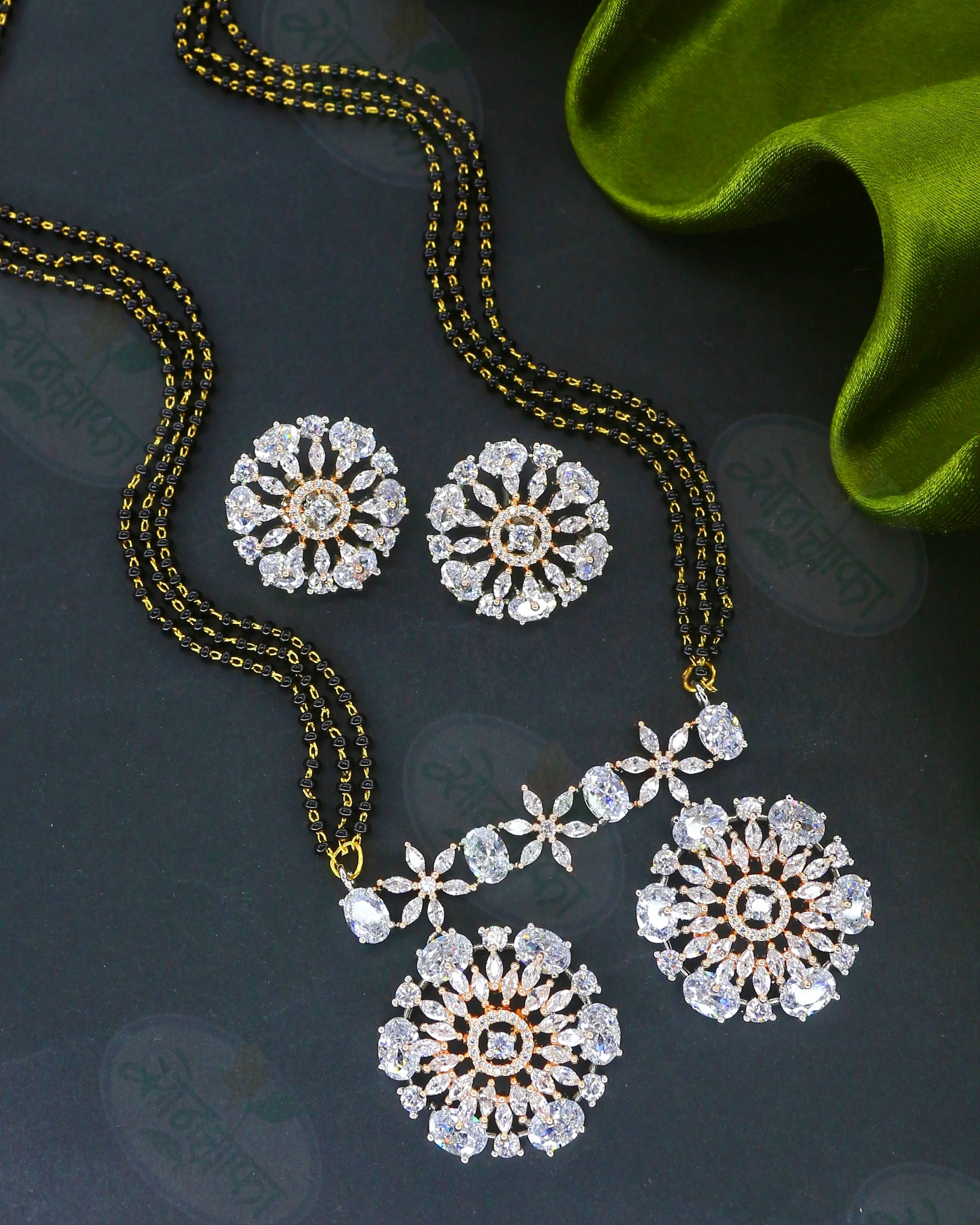 GLORIOUS DIAMOND MANGALSUTRA - Image 3