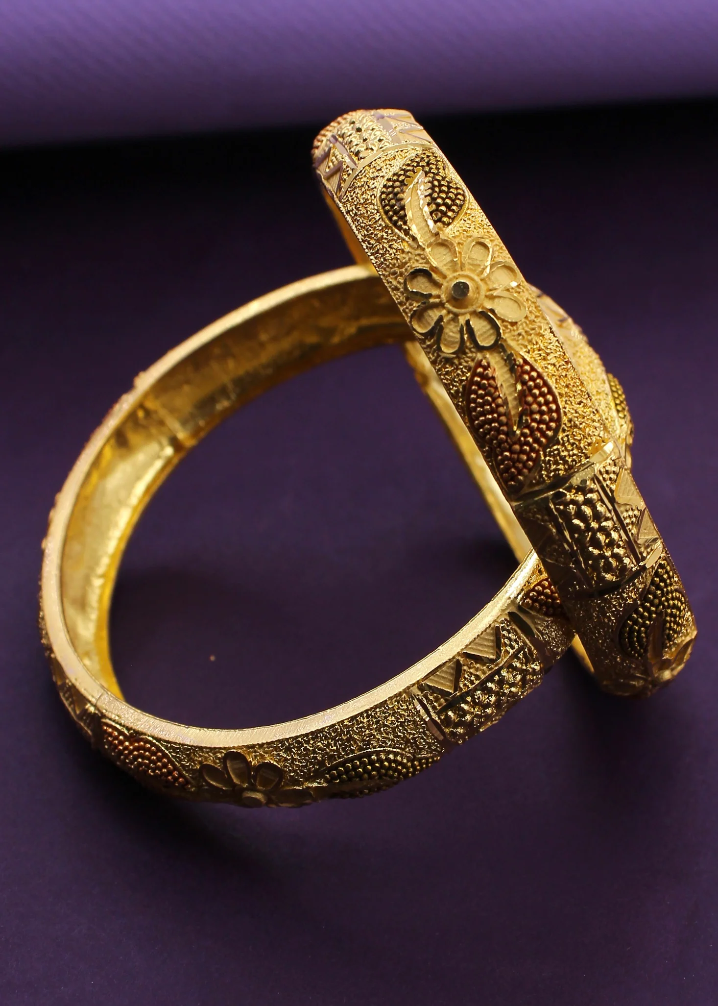 DECOROUS FLORET BANGLES - Image 7
