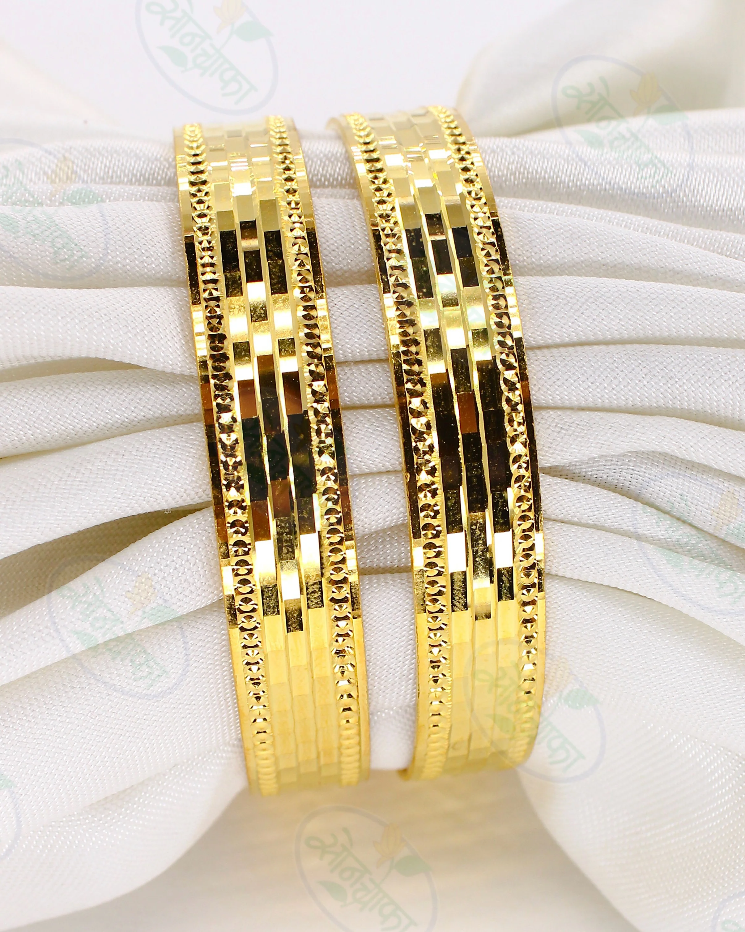ALLURING GOLD PLATED BANGLES - Image 3