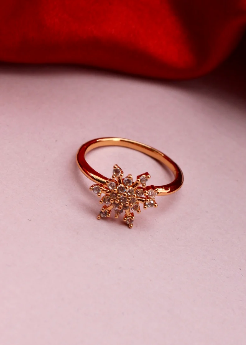 CLASSY FLORET FINGER RING - Image 5