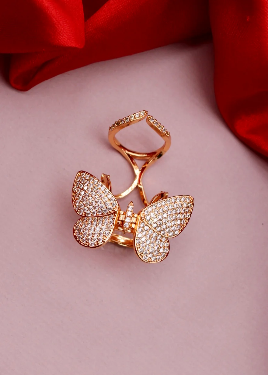BUTTERFLY FINGER RING - Image 2