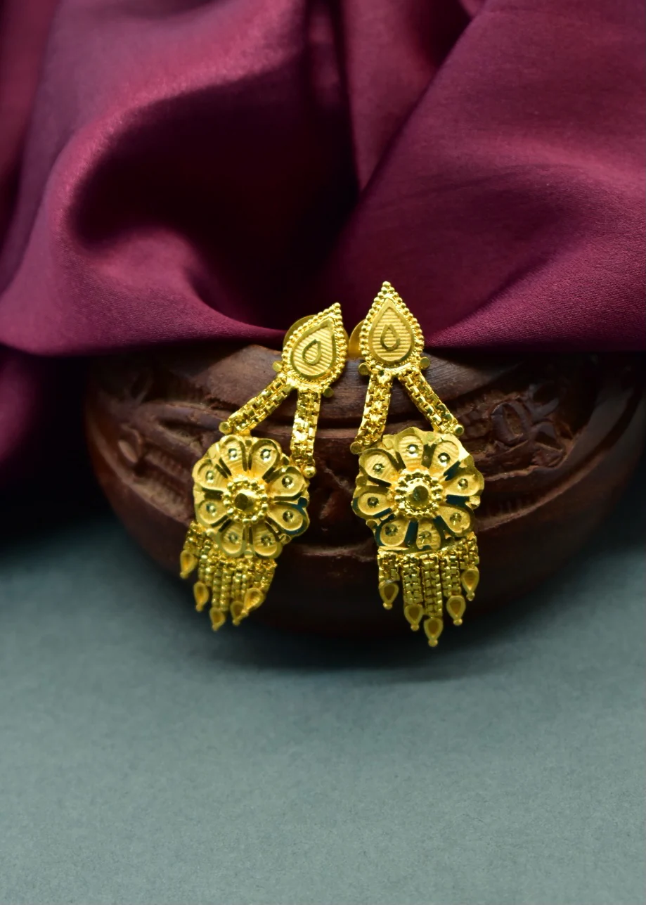 FLORET DESIGNER EARRINGS - Image 2