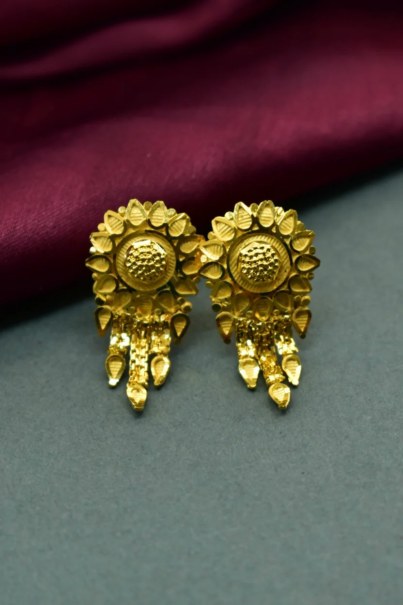 GRACEFUL DESIGNER EARRINGS - Image 4