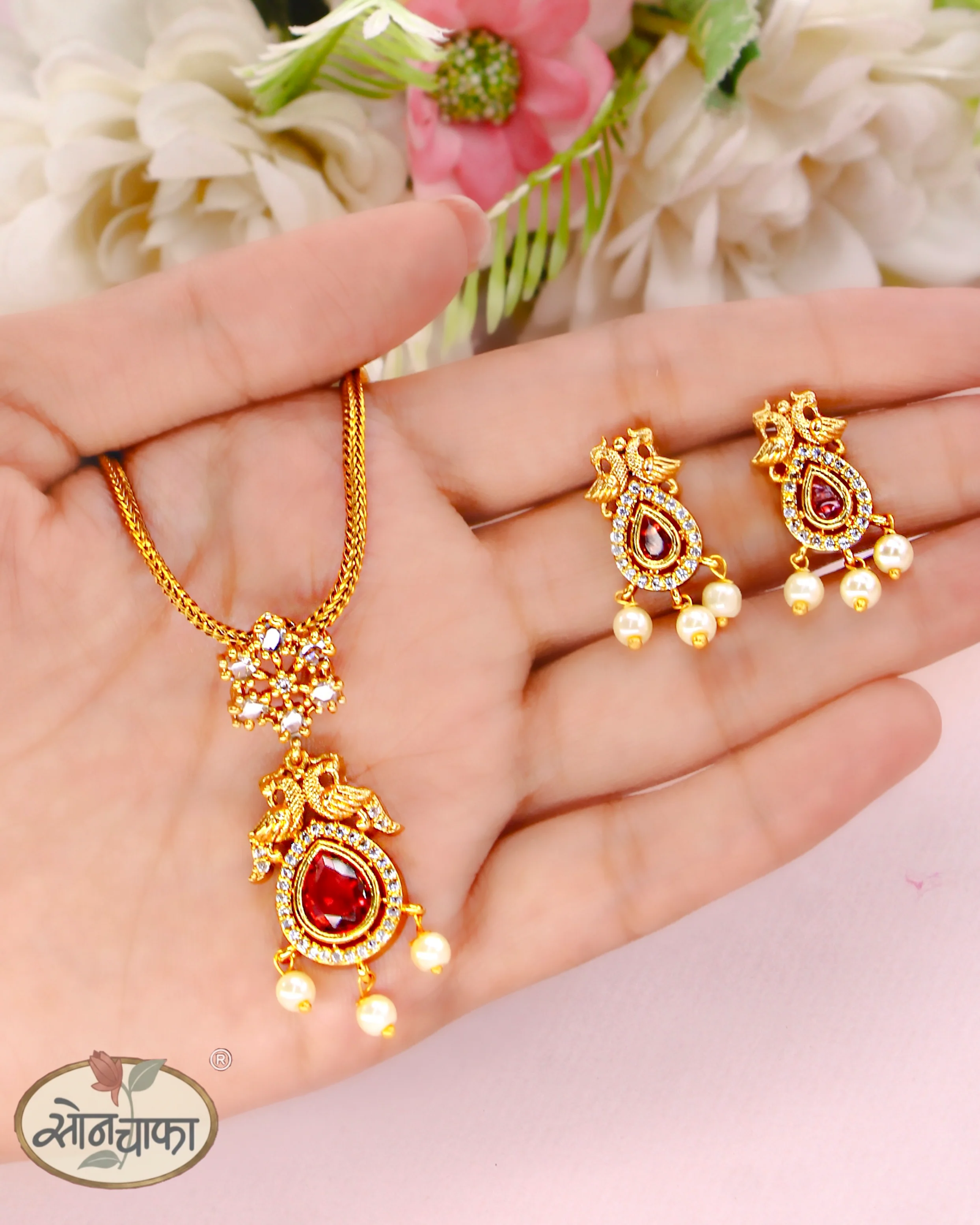 MAJESTIC PEACOCK NECKLACE - Image 2