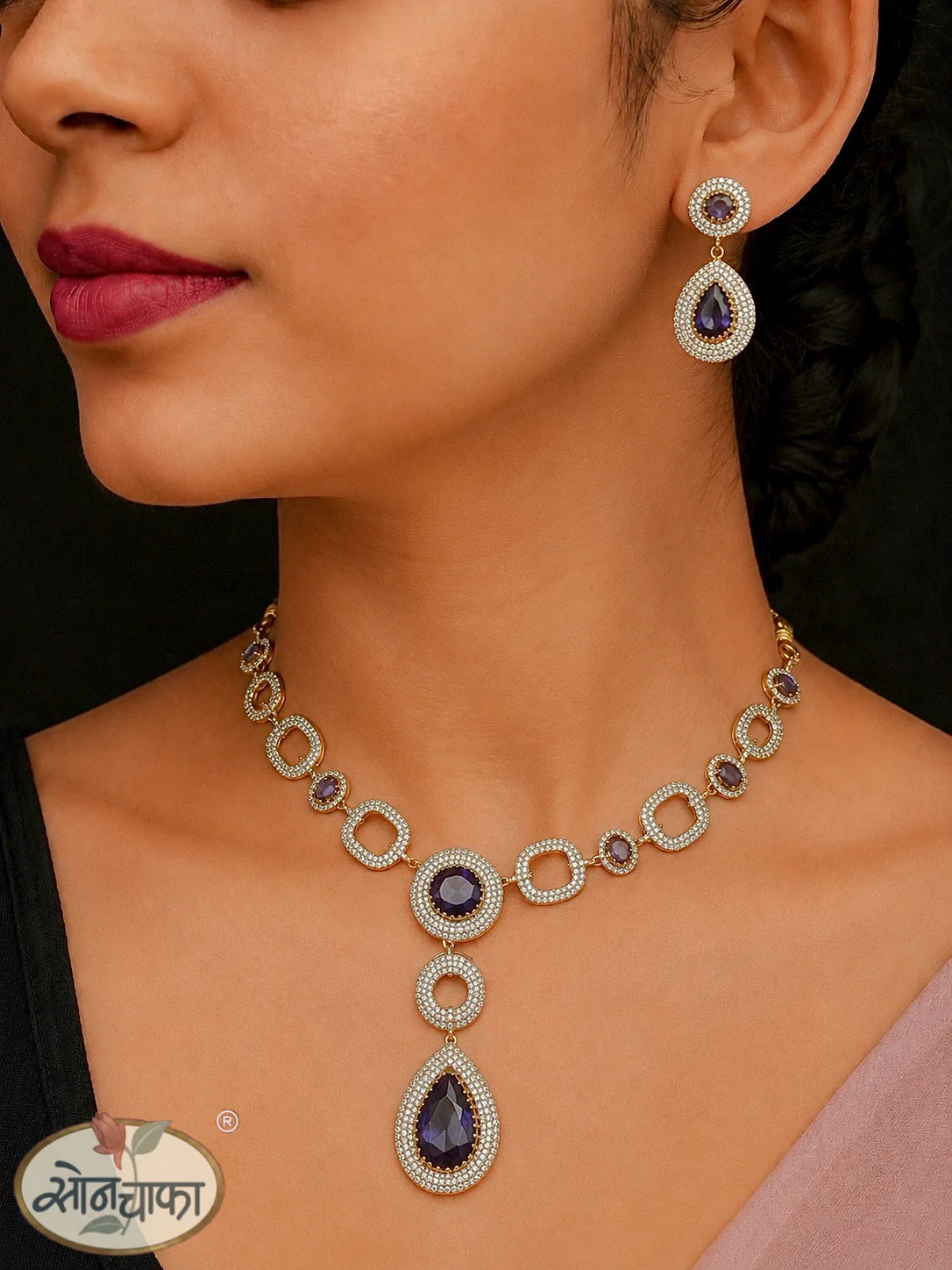 DROPLET DESIGNER NECKLACE