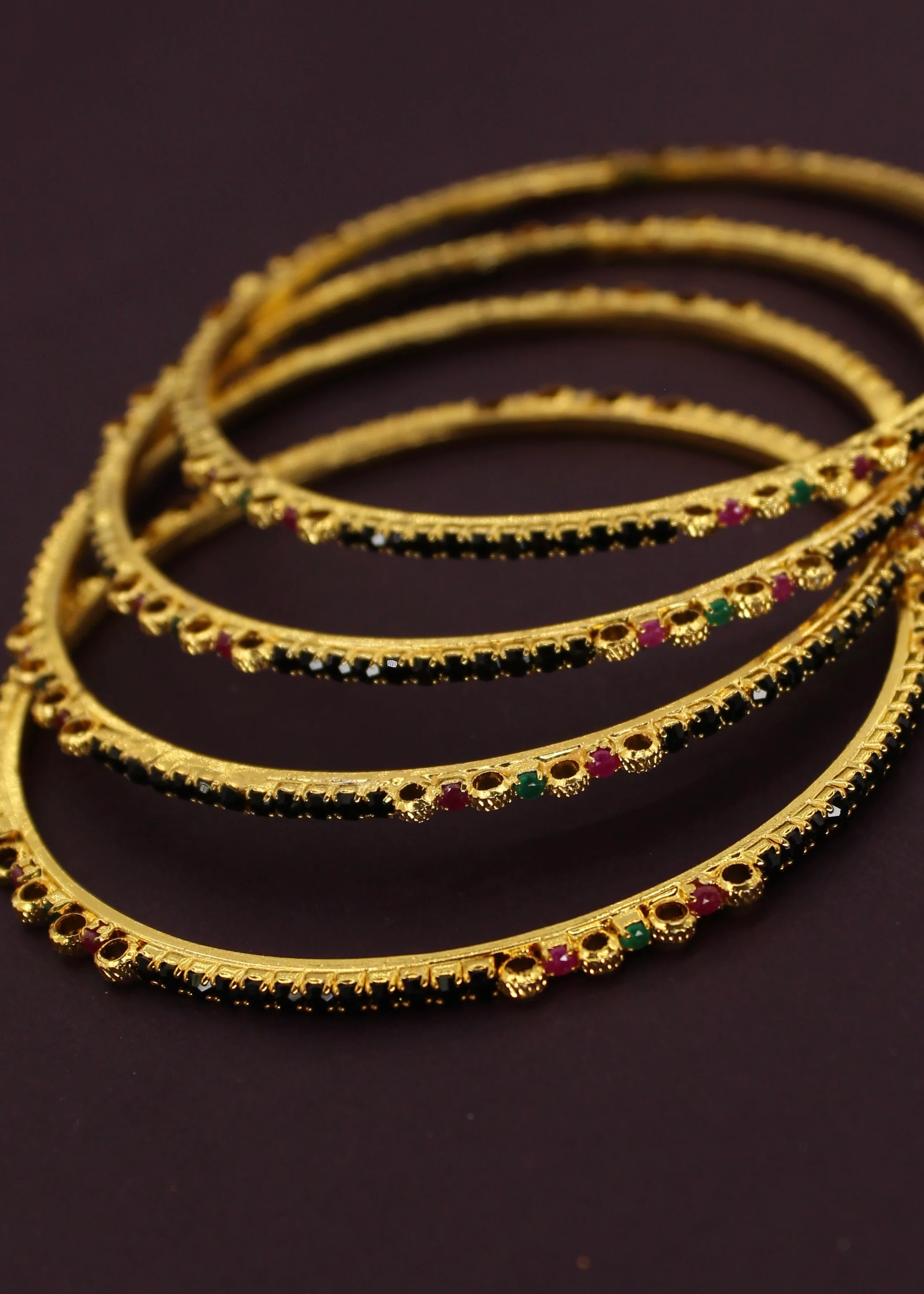 STUDDED DIA BANGLES - Image 2