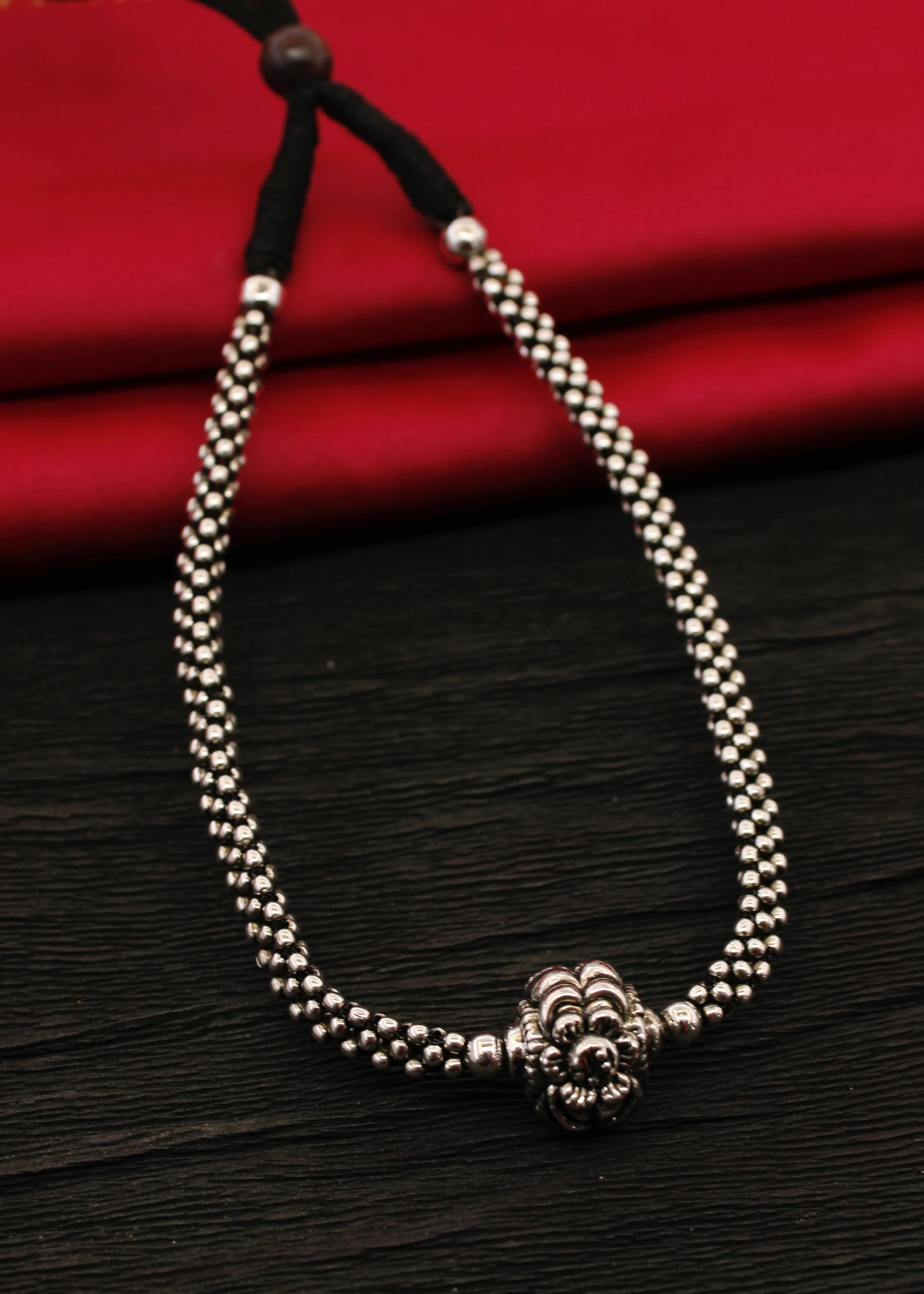 DESIGNER OXIDISED BEADS THUSHI - Image 4