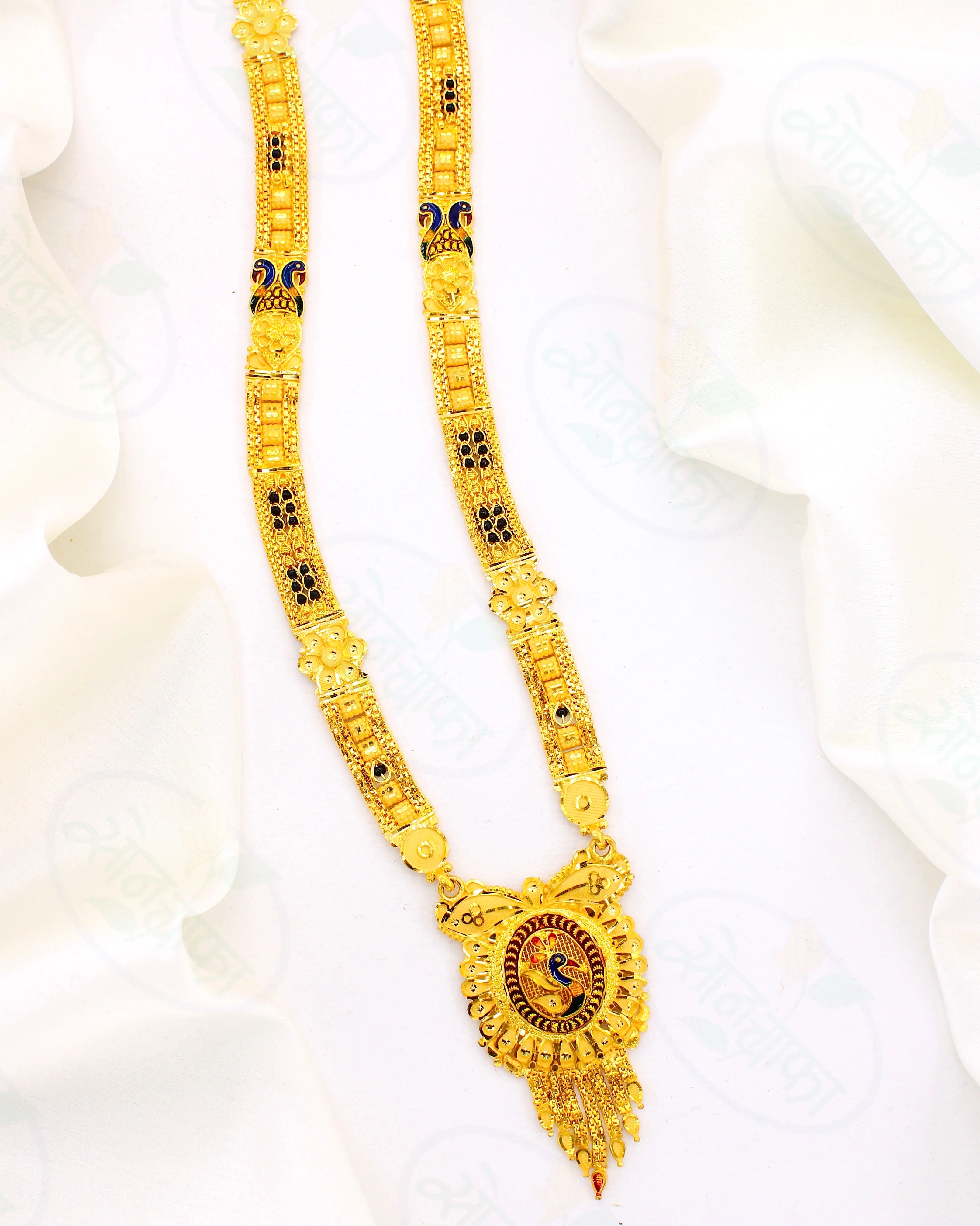 SHIMMERING OPULANCE GOLD PLATED MANGALSUTRA - Image 2