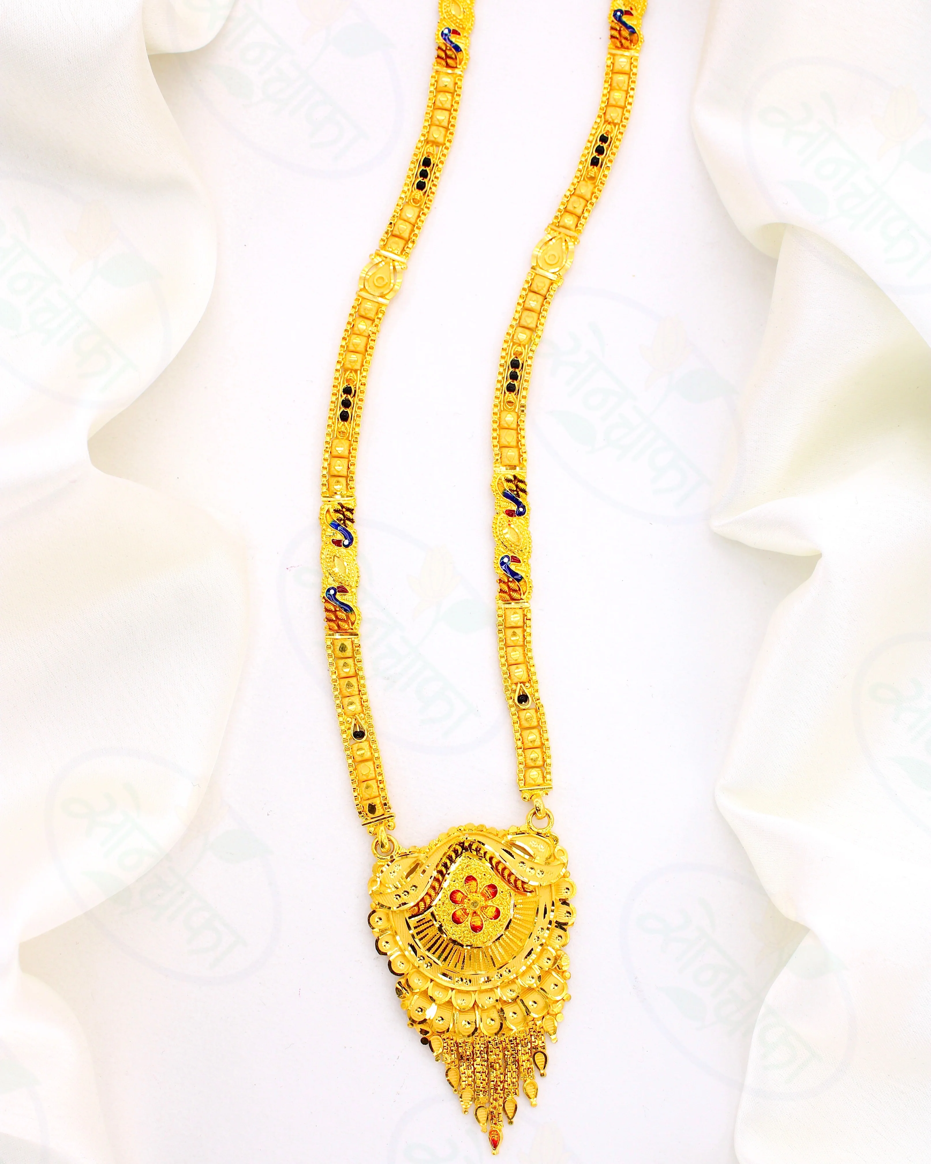 GORGEOUS FLORAL MANGALSUTRA - Image 2