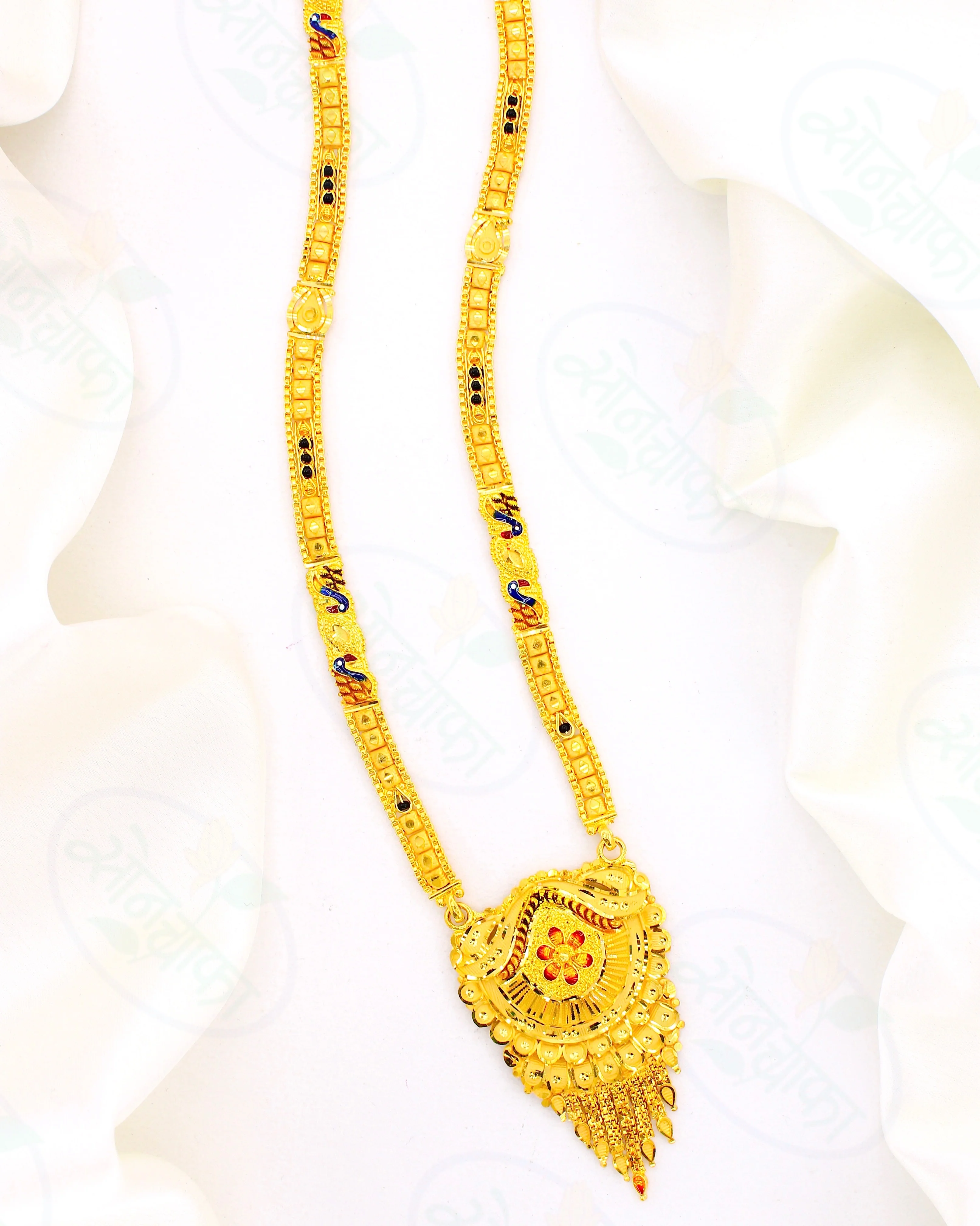 GORGEOUS FLORAL MANGALSUTRA - Image 3