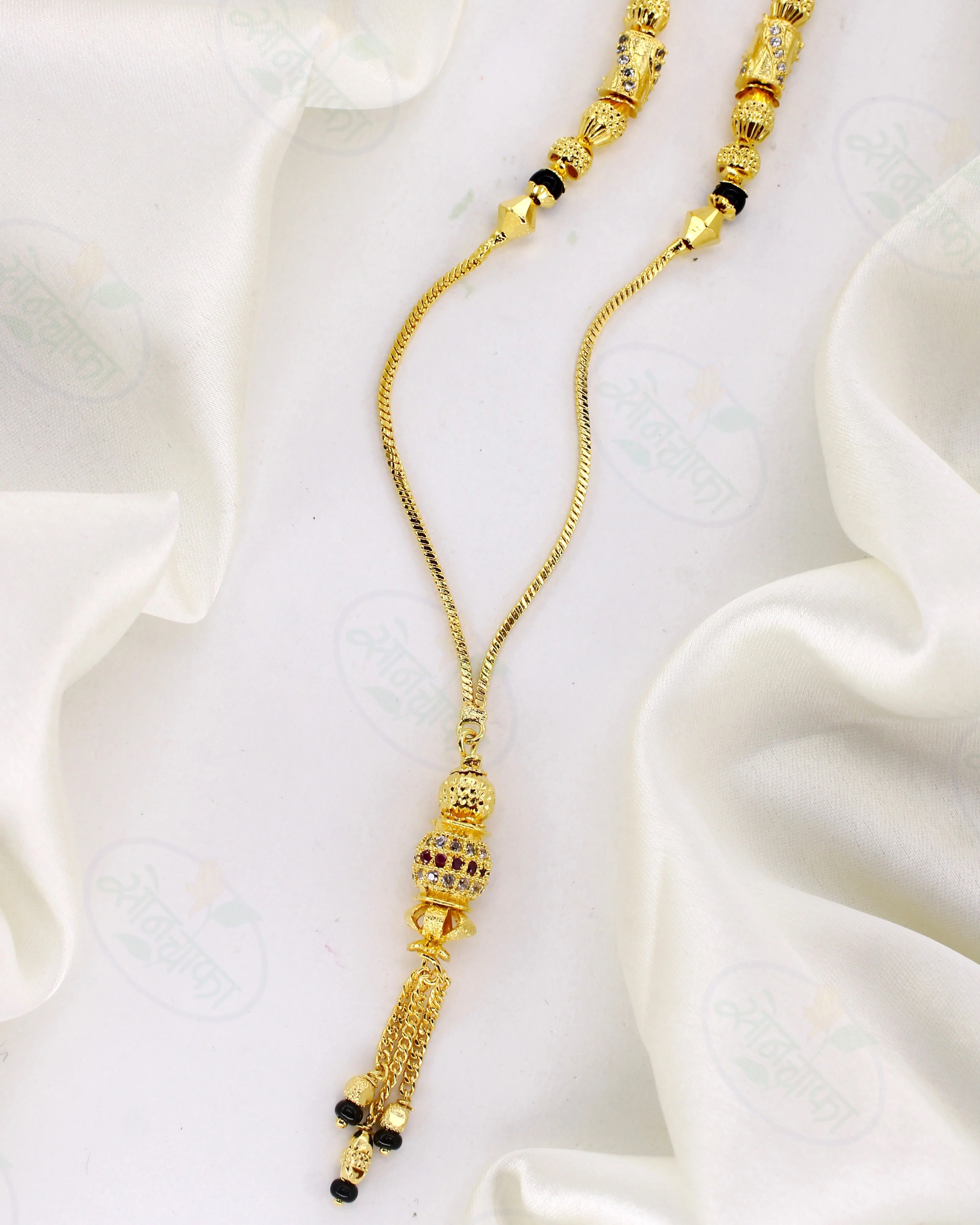 CLASSIC GOLD PLATED MANGALSUTRA - Image 3