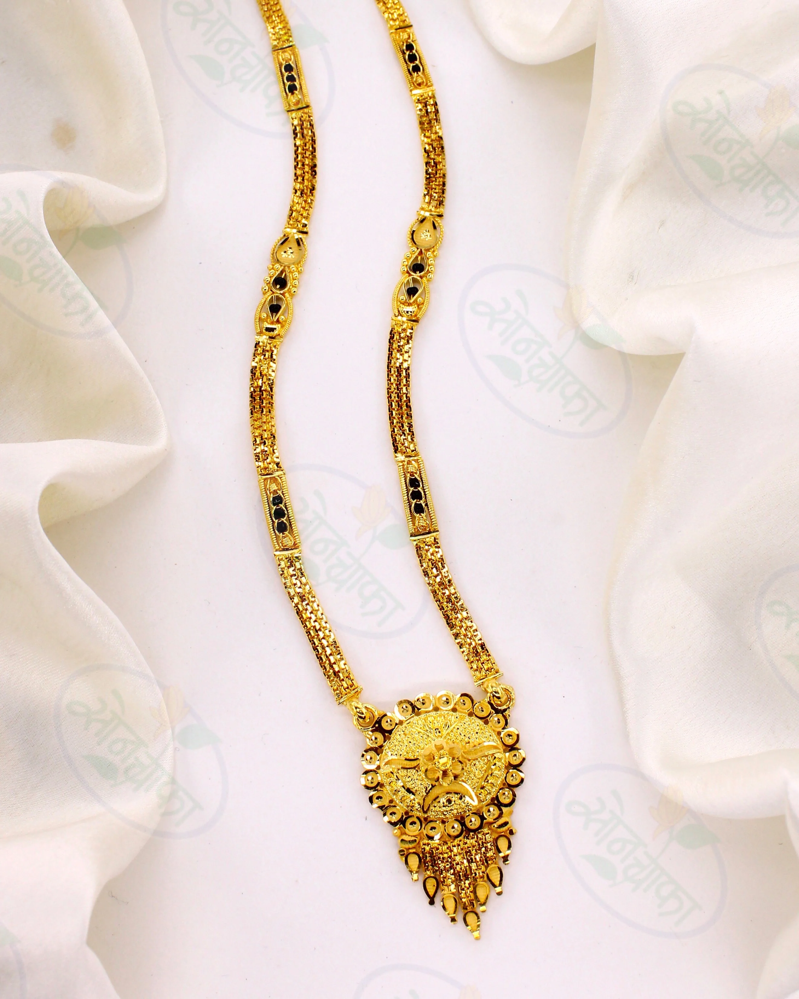 ELEGANT GOLD PLATED MANGALSUTRA - Image 3