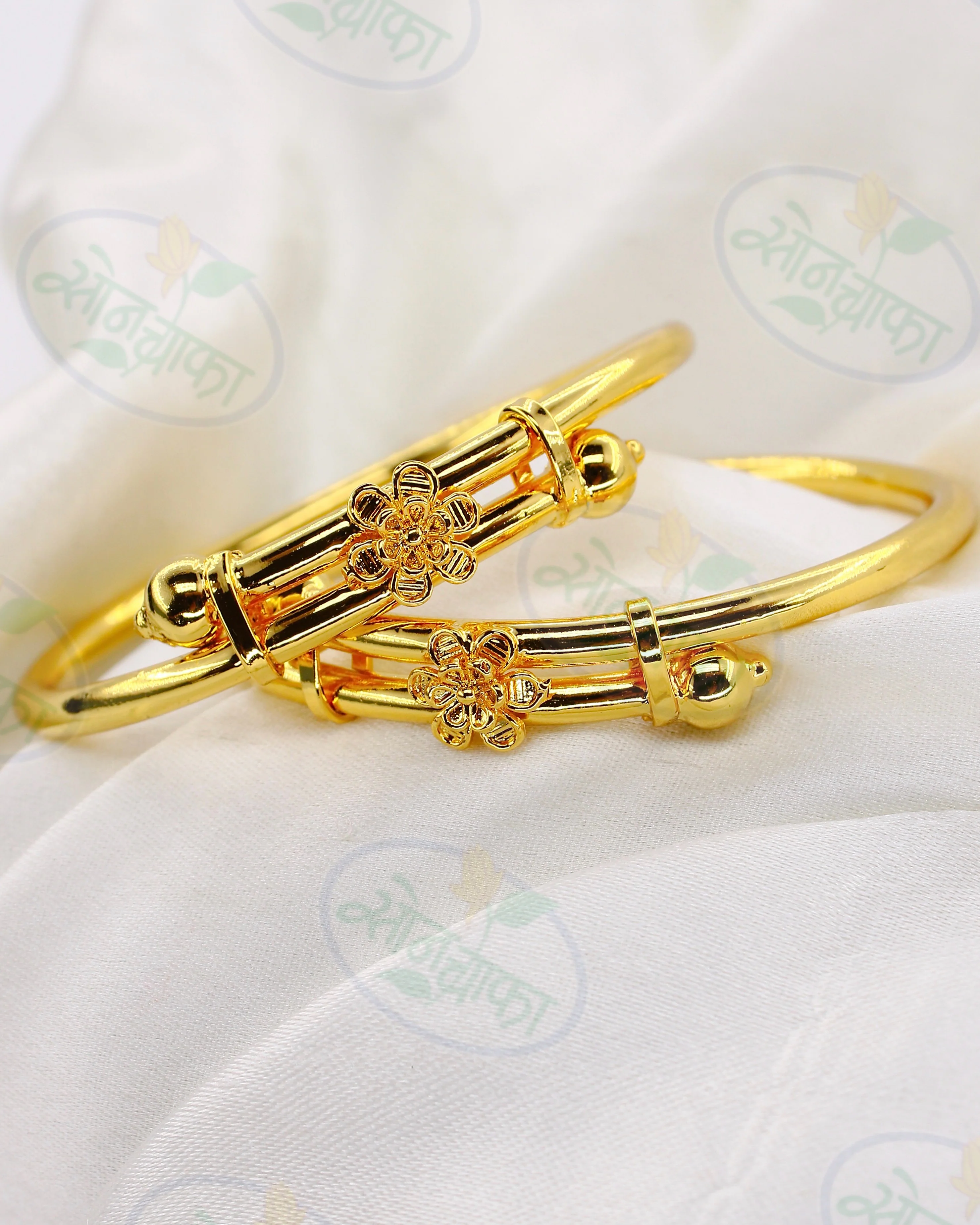 RADIANT FLORAL BABY BANGLES - Image 4