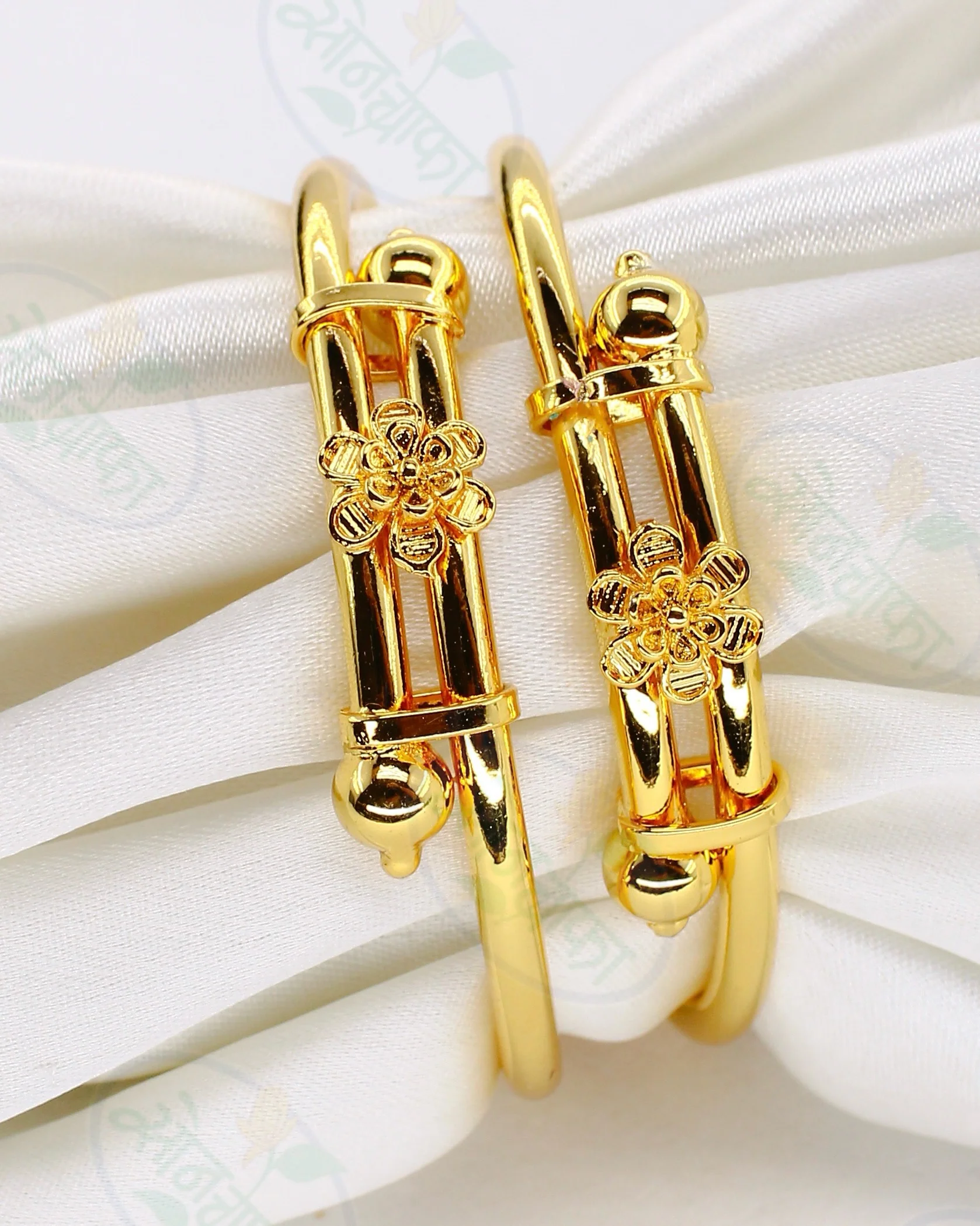 RADIANT FLORAL BABY BANGLES - Image 5