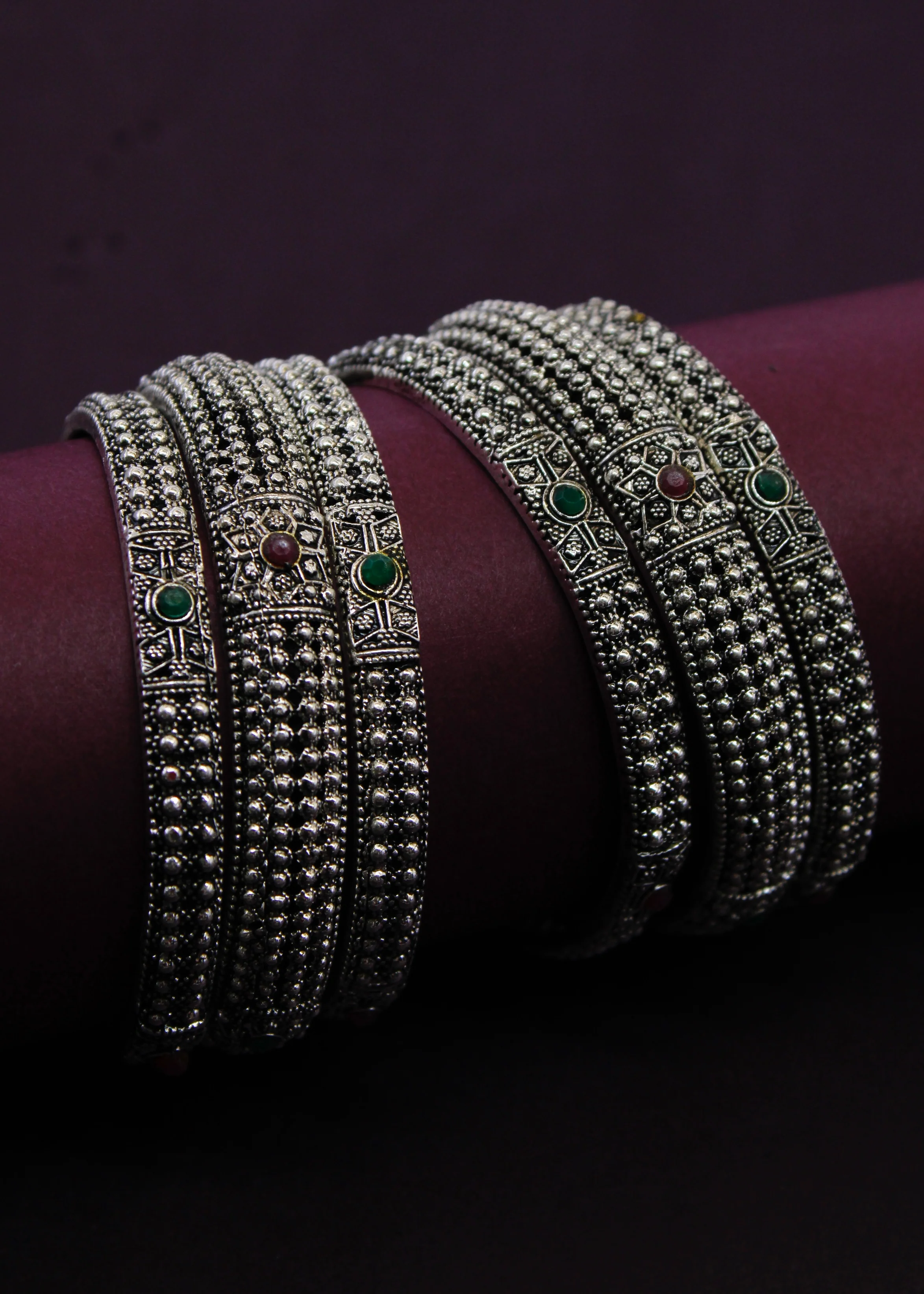 STUNNING DESIGNER OXIDISED BANGLES - Image 7