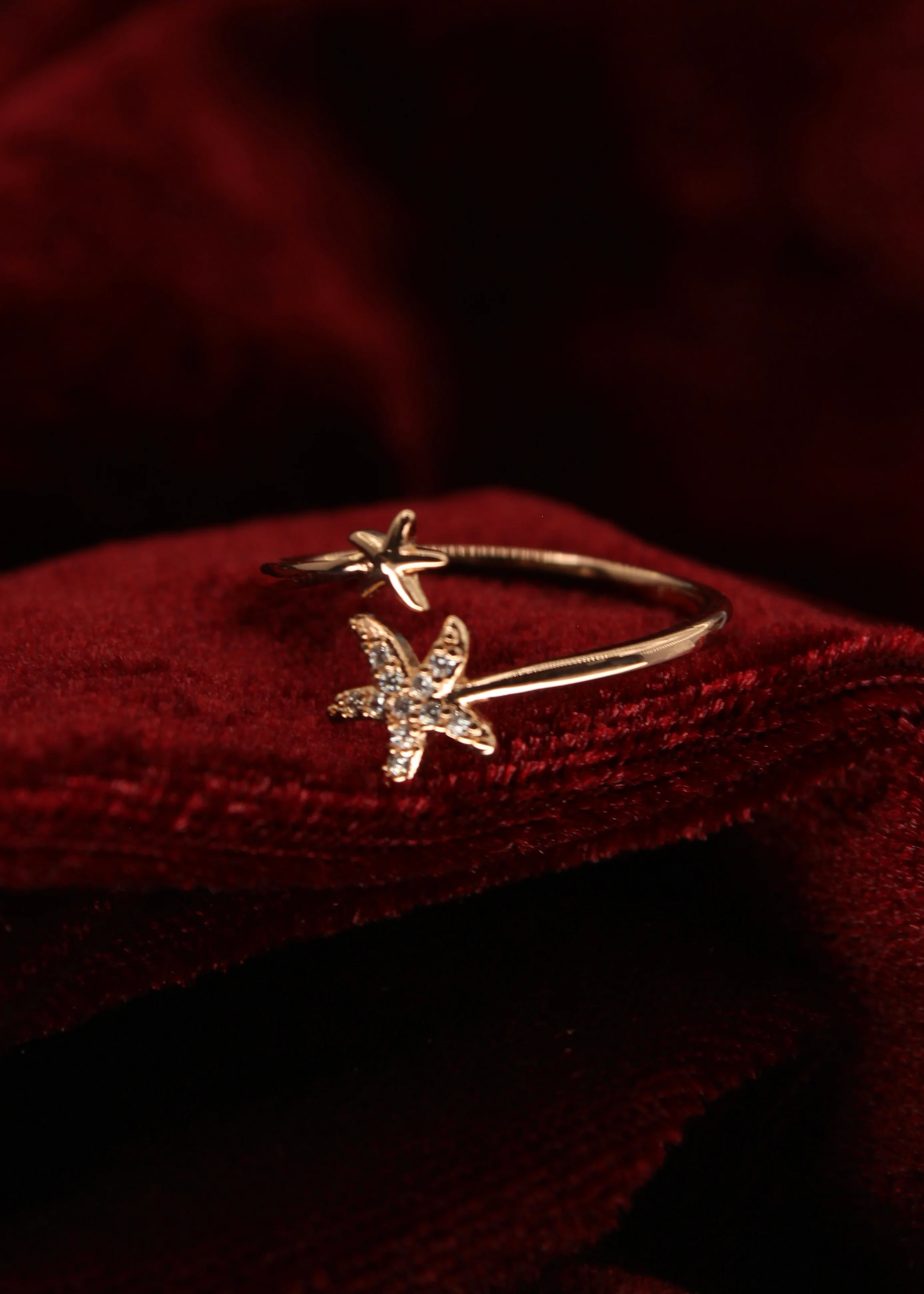 STAR DESIGNER FINGER RING - Image 2