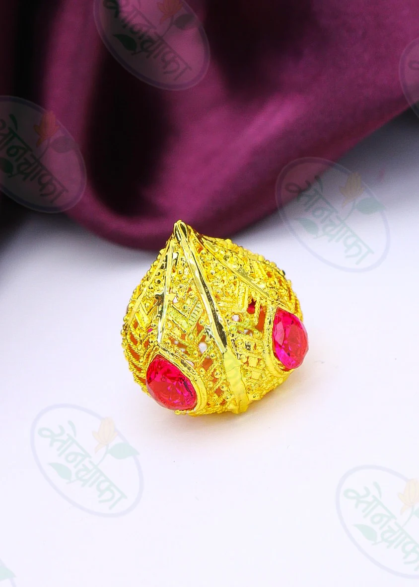 PINK STONE GANPATI MODAK - Image 3