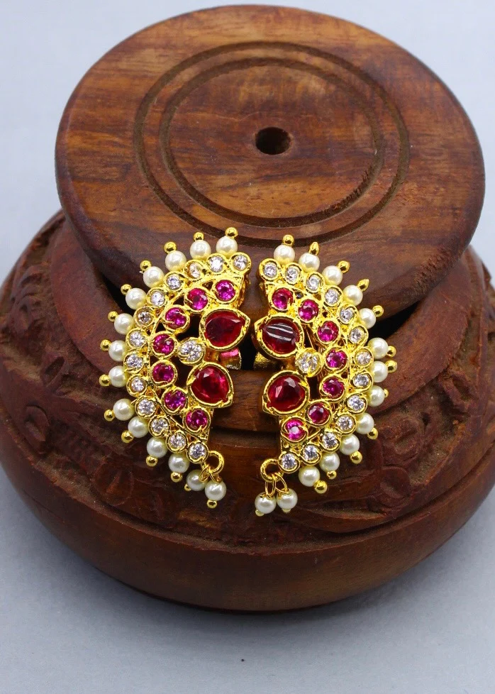 GOLD FINISH MOTI TOPS - Image 2