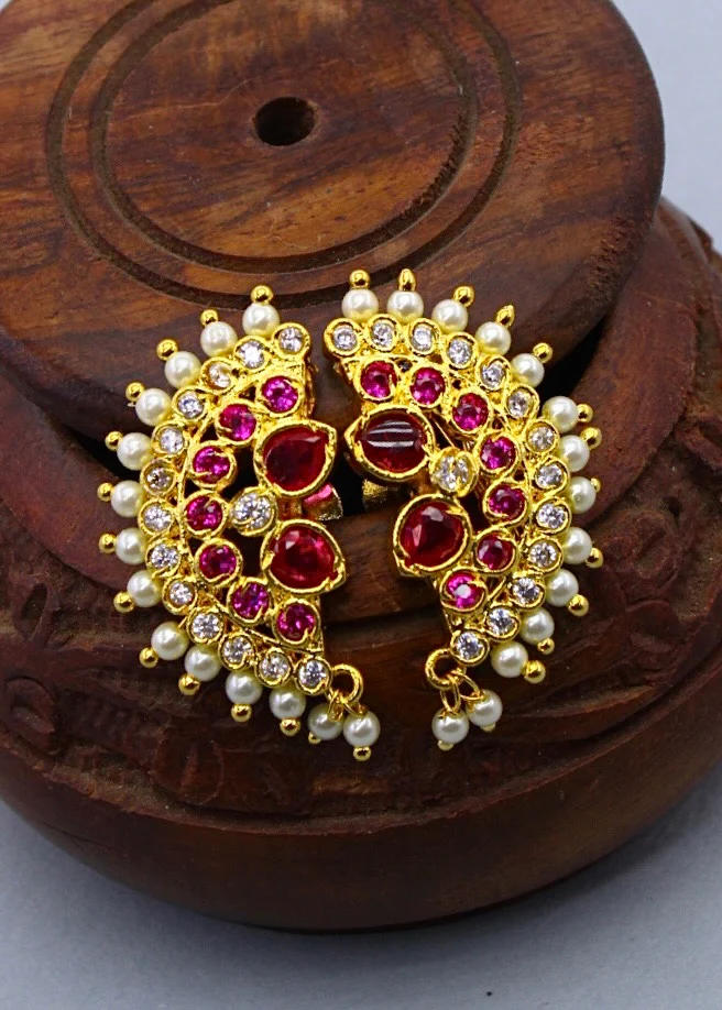 GOLD FINISH MOTI TOPS - Image 4