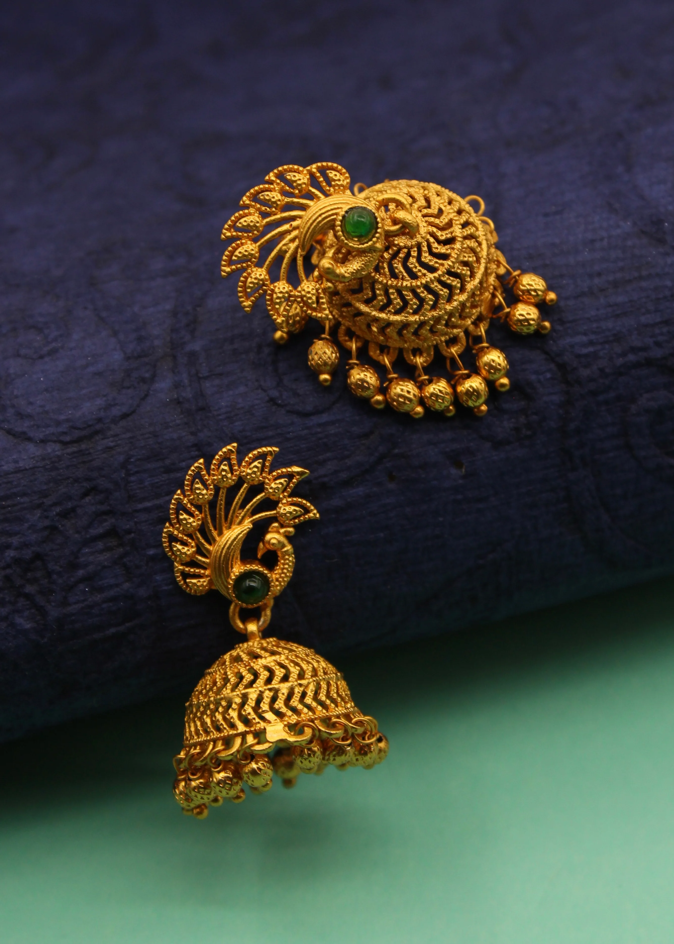 BRILLIANT JHUMKI EARRINGS - Image 2
