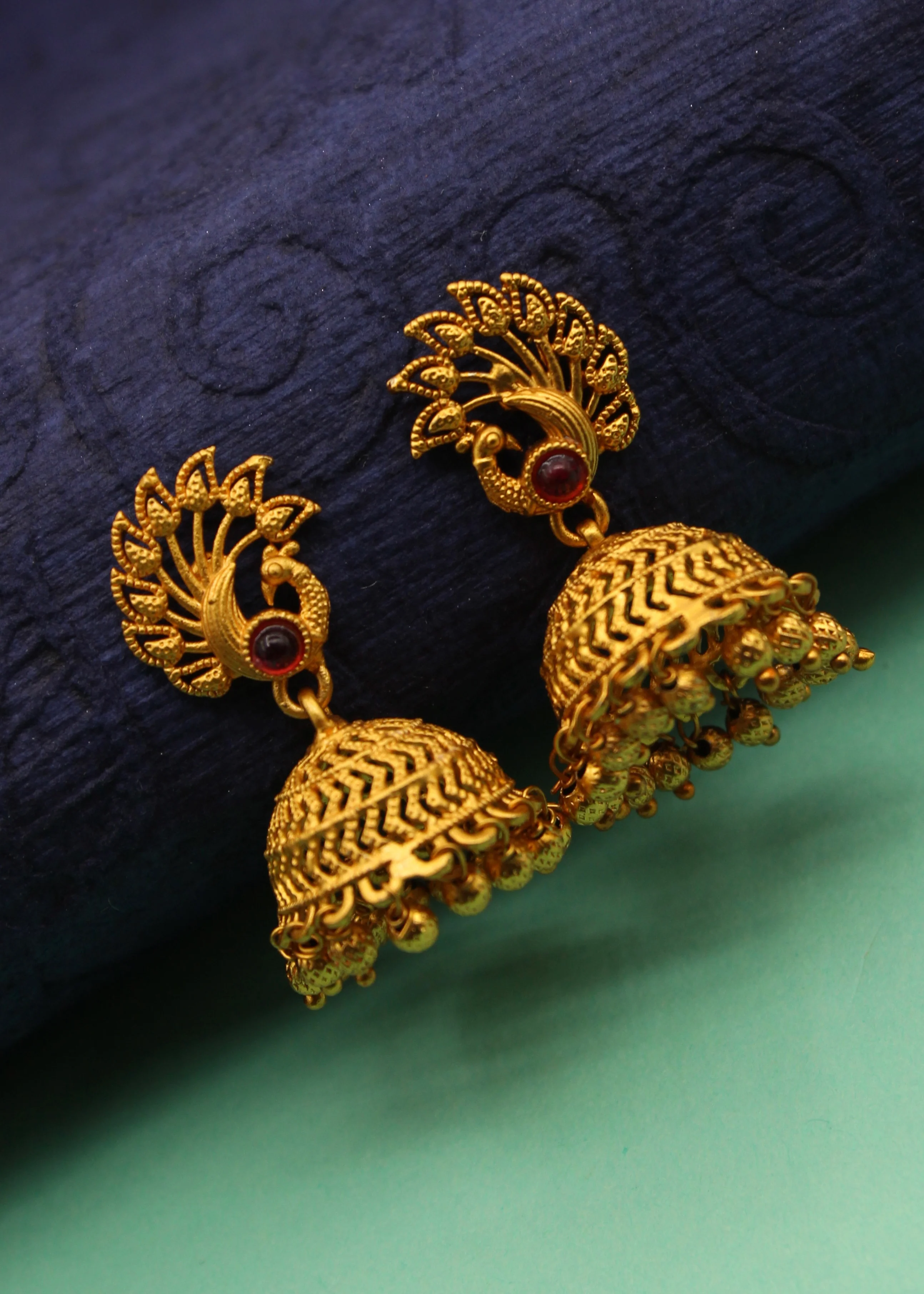 BRILLIANT JHUMKI EARRINGS - Image 3