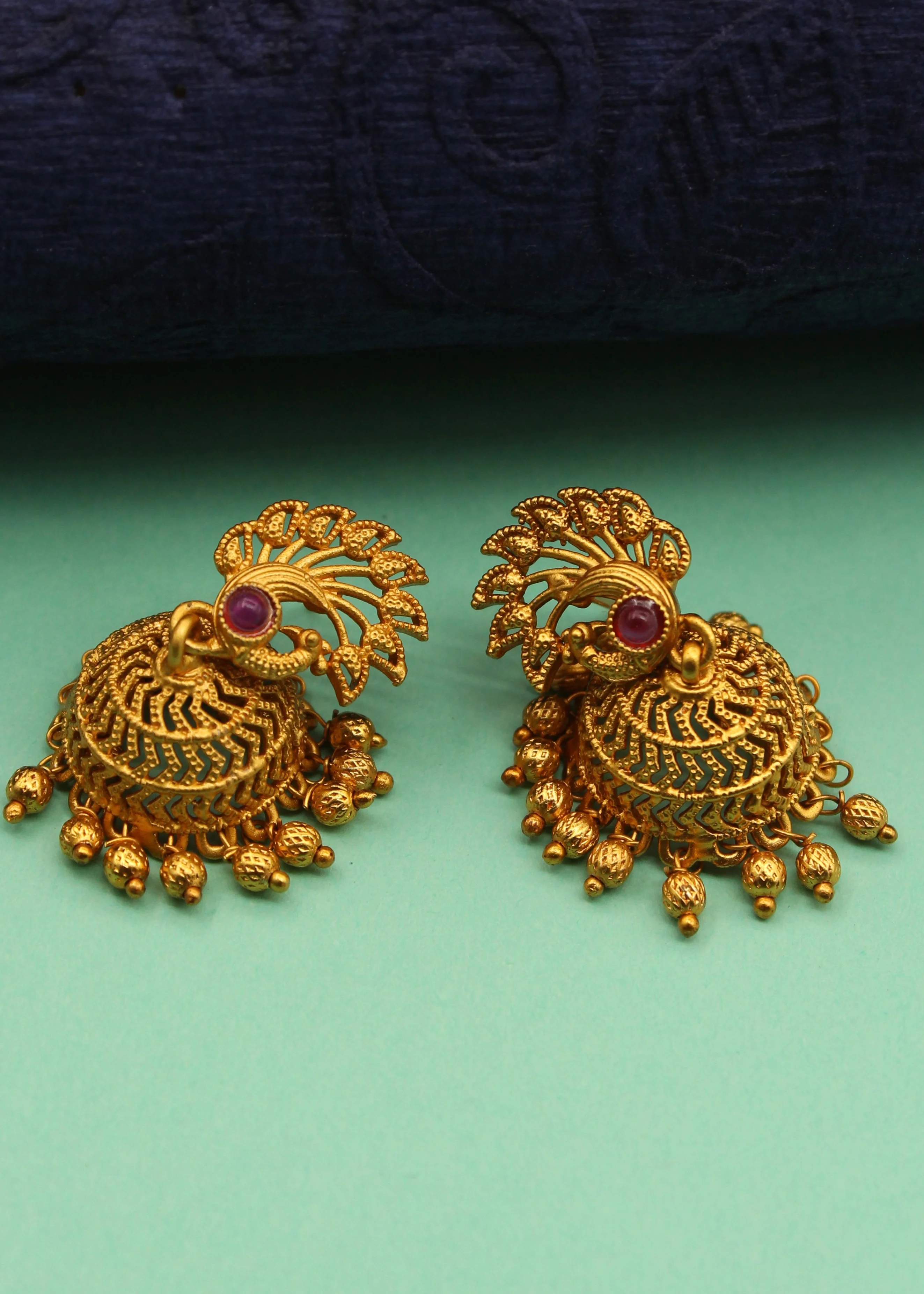 BRILLIANT JHUMKI EARRINGS - Image 4