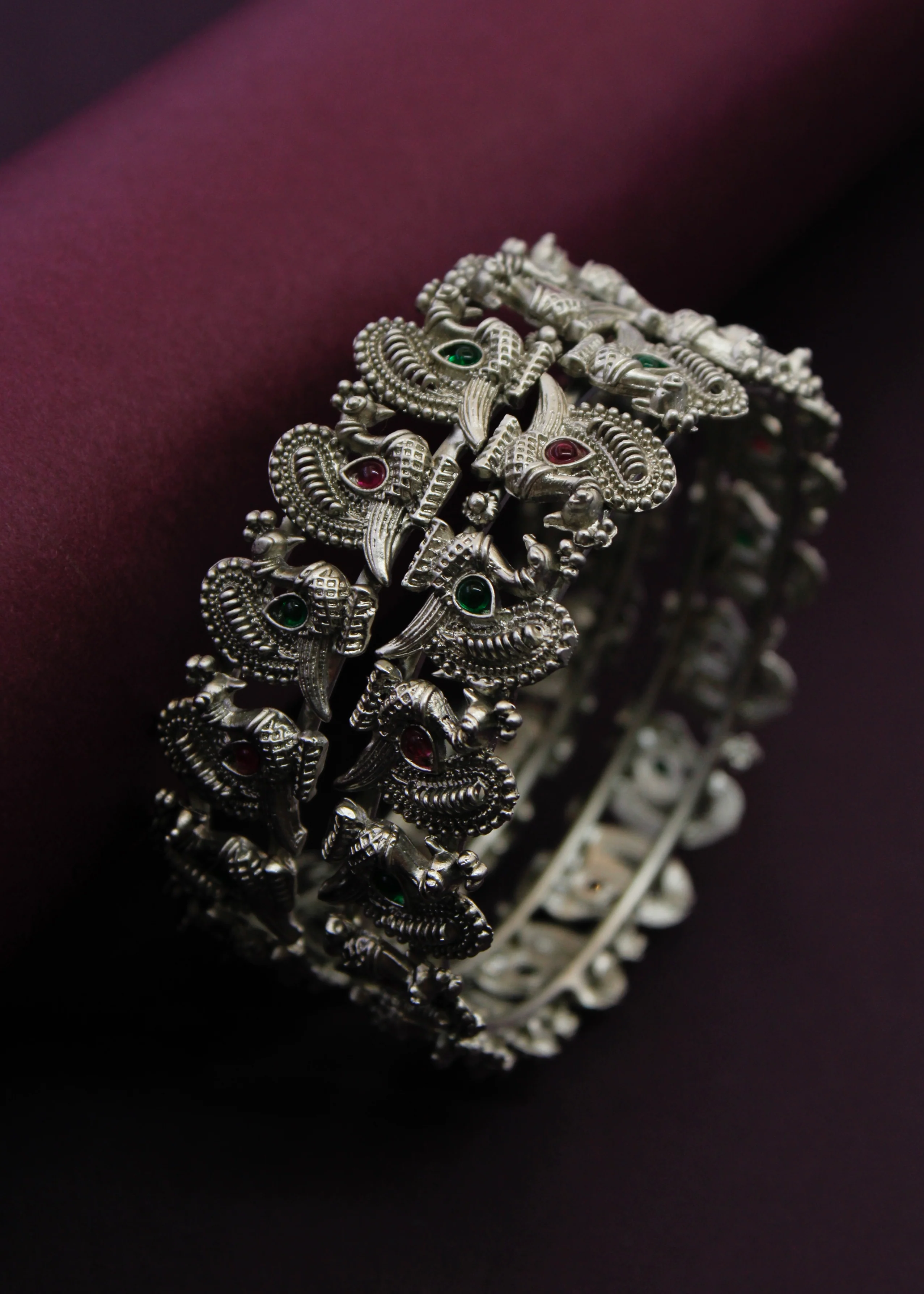 PEACOCK DESIGNER BANGLES - Image 5