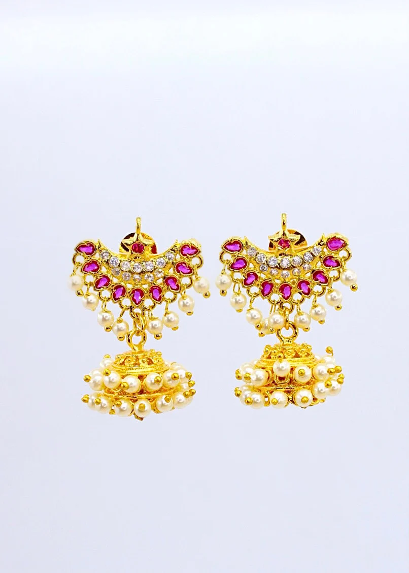 DELICATE JHUMKI EARRINGS