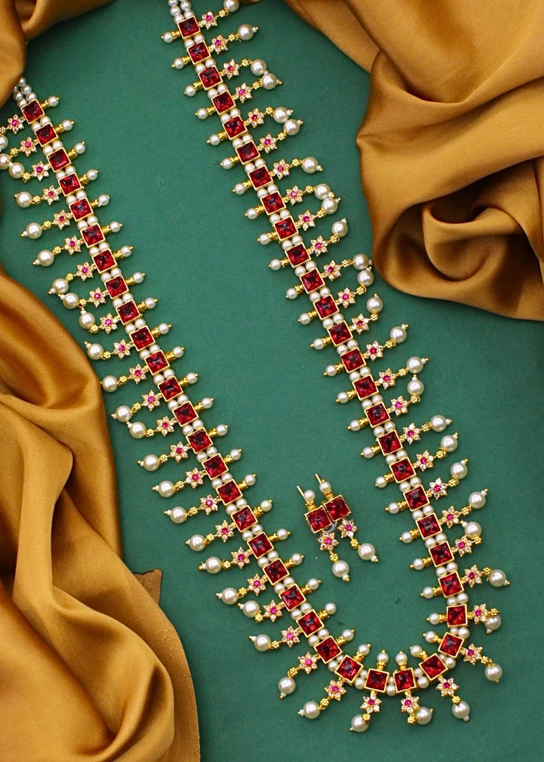 DESIGNER PEARL NECKLACE - Image 3