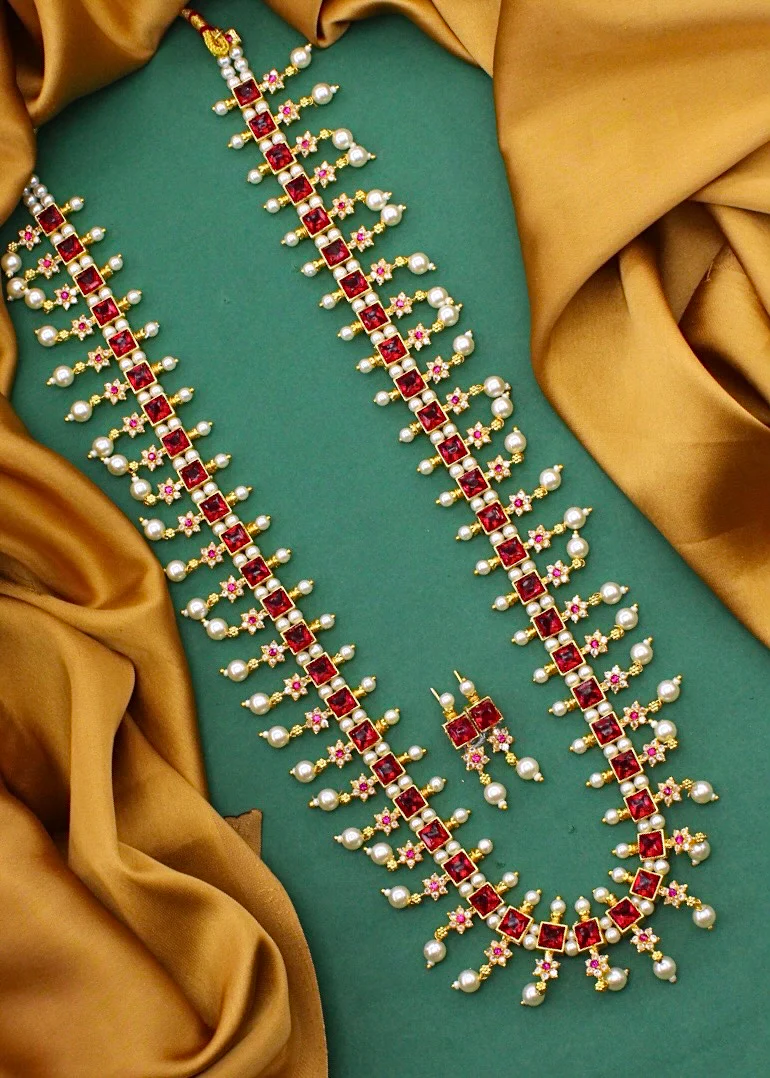 DESIGNER PEARL NECKLACE - Image 5