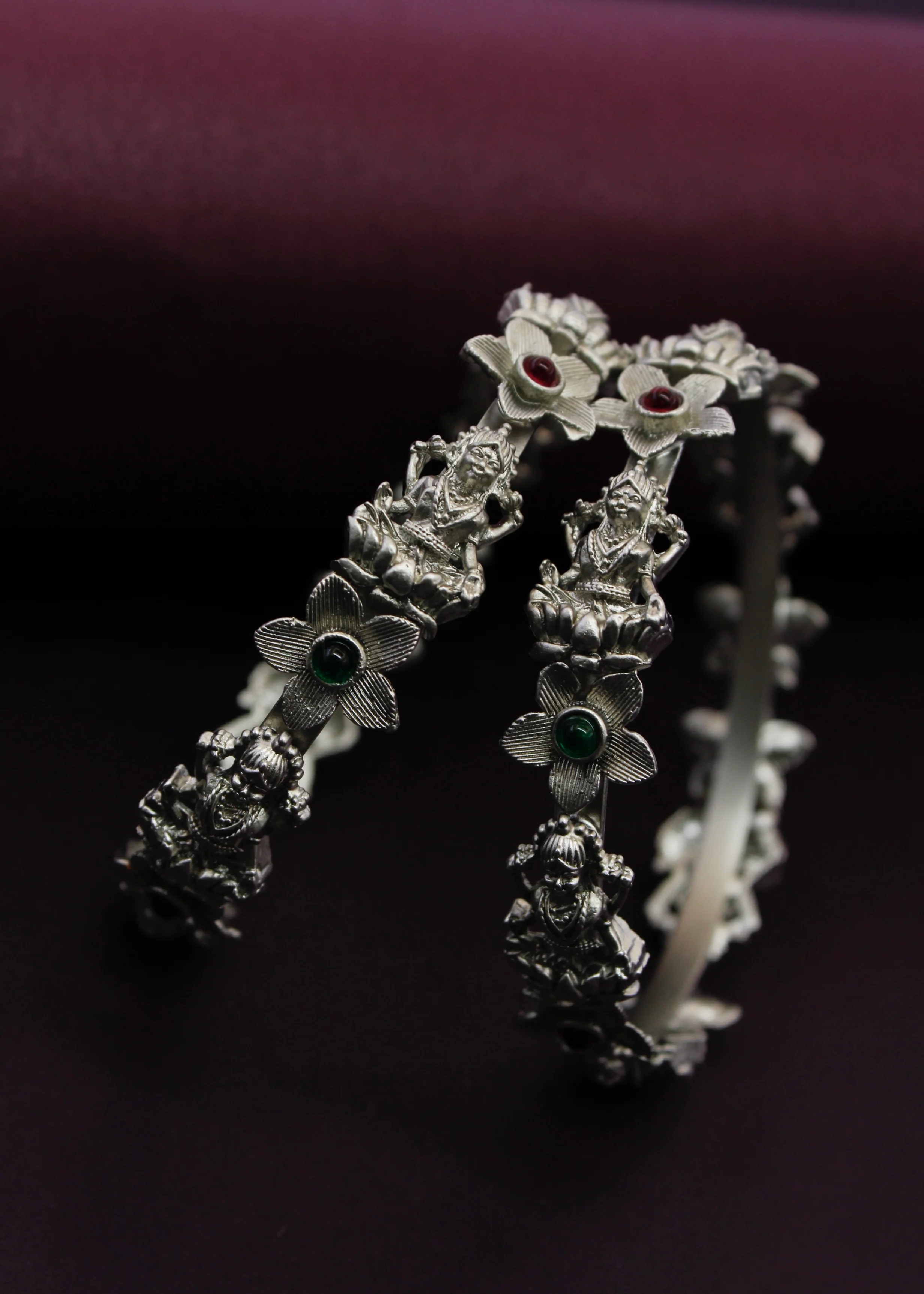 FLORAL WITH LAXMI DESIGNER BANGLES - Image 6