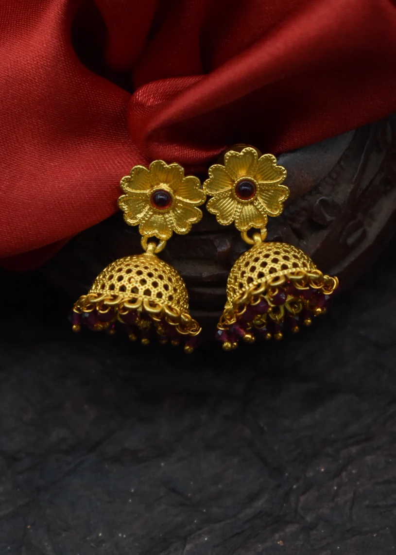 FLORET DESIGNER JHUMKI - Image 3