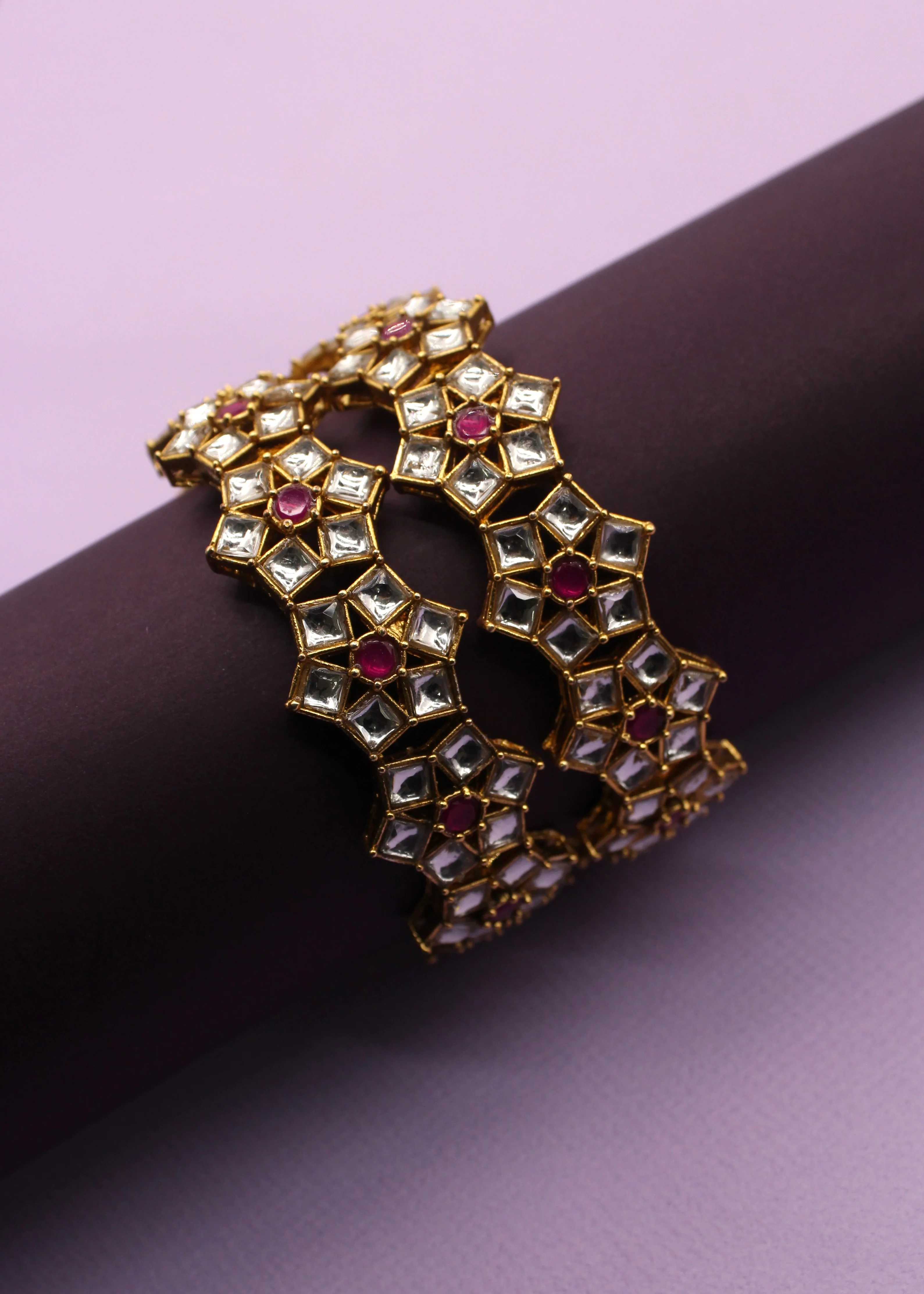 FLOWERET ANTIQUE BANGLES - Image 3