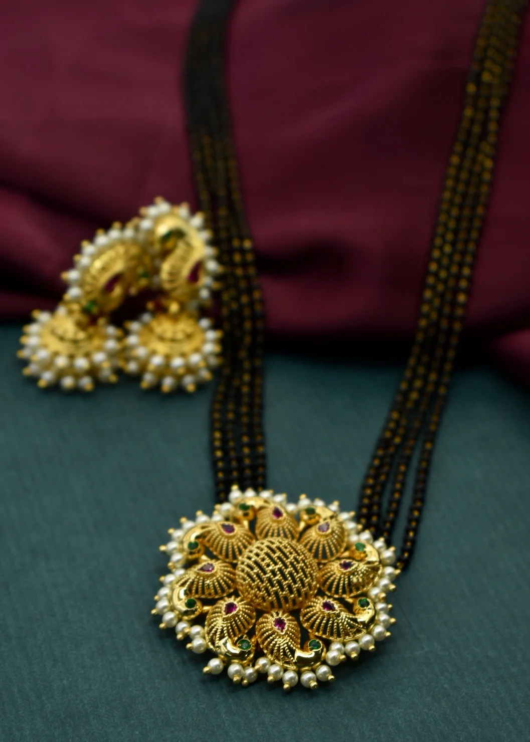 UNIQUE DESIGNER PENDANT MANGALSUTRA - Image 10
