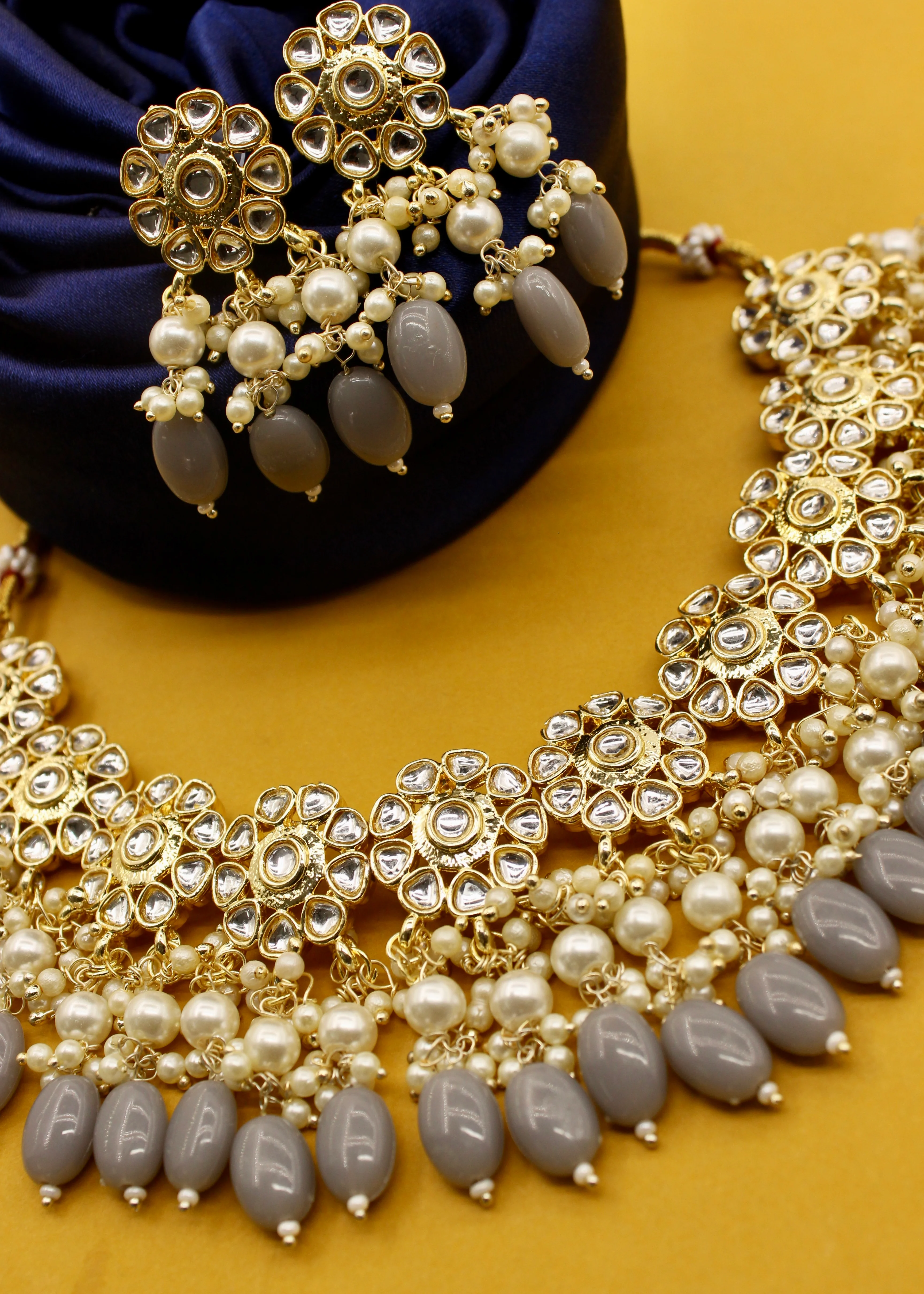 FLORET DESIGNER KUNDAN SET