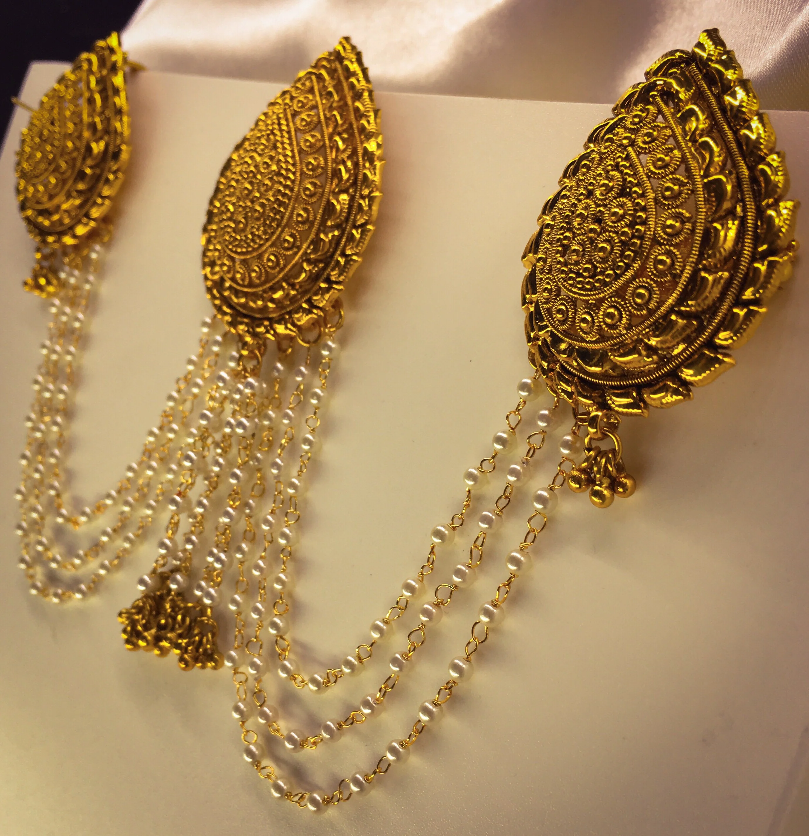 LEAF DESIGNER HAIR CHAIN - Image 6