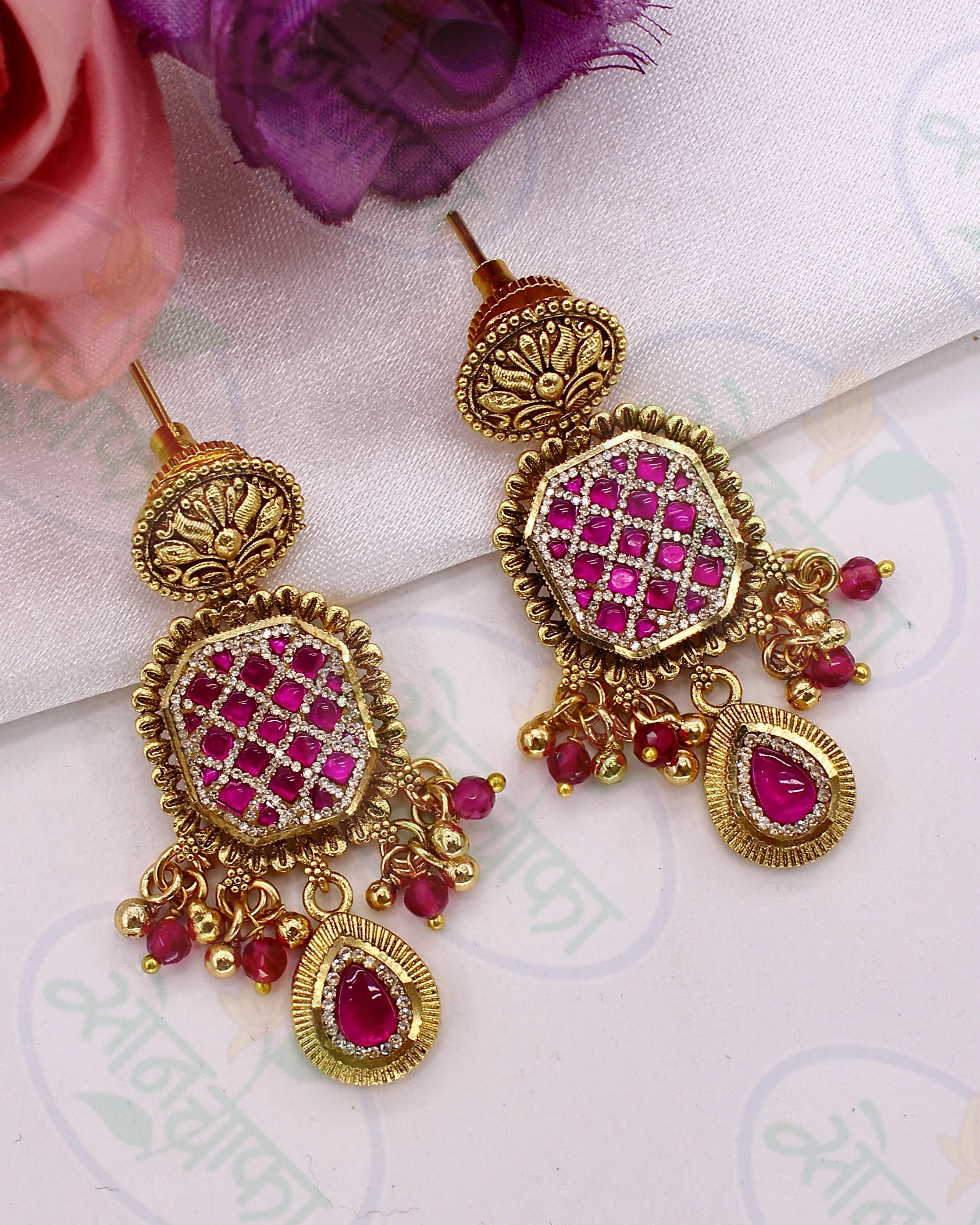 ATTRACTIVE RAJASI NECKLACE - Image 2