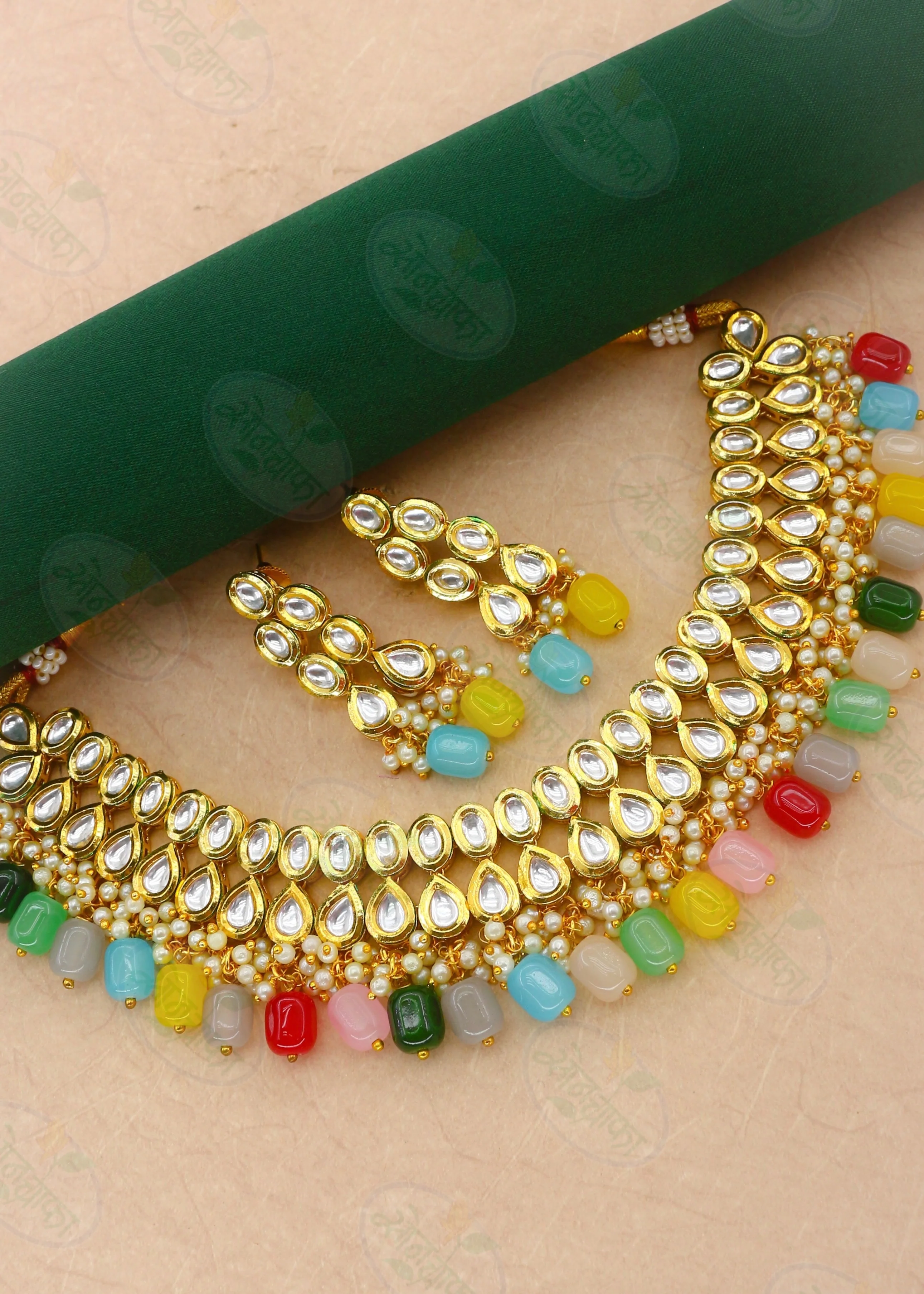 BRIDAL KUNDAN NECKLACE - Image 12