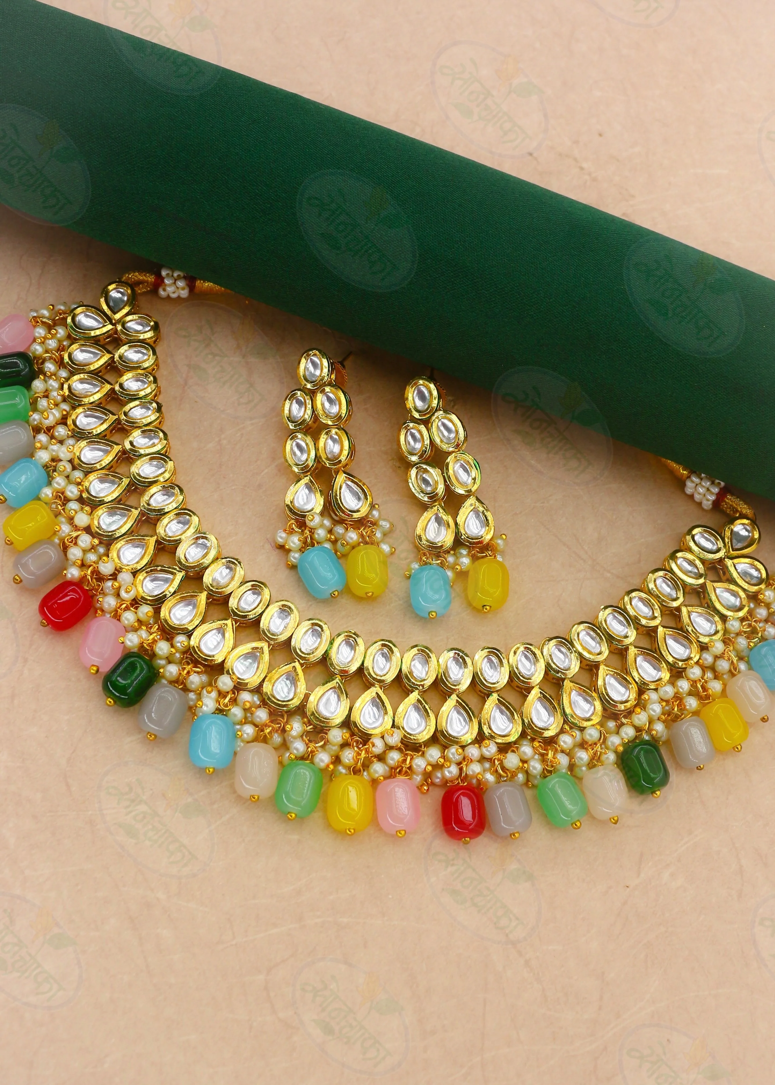 BRIDAL KUNDAN NECKLACE - Image 13
