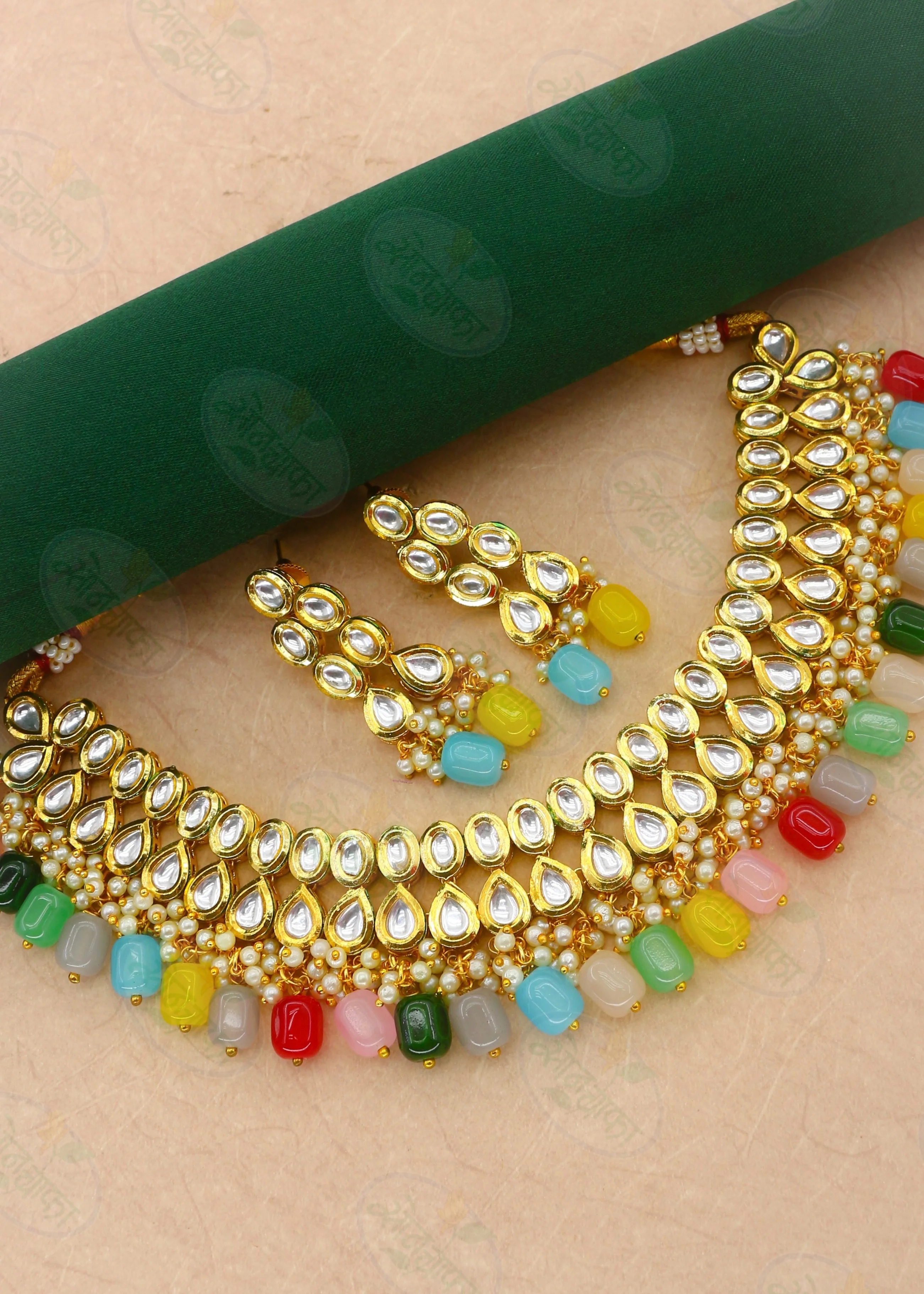 BRIDAL KUNDAN NECKLACE - Image 14