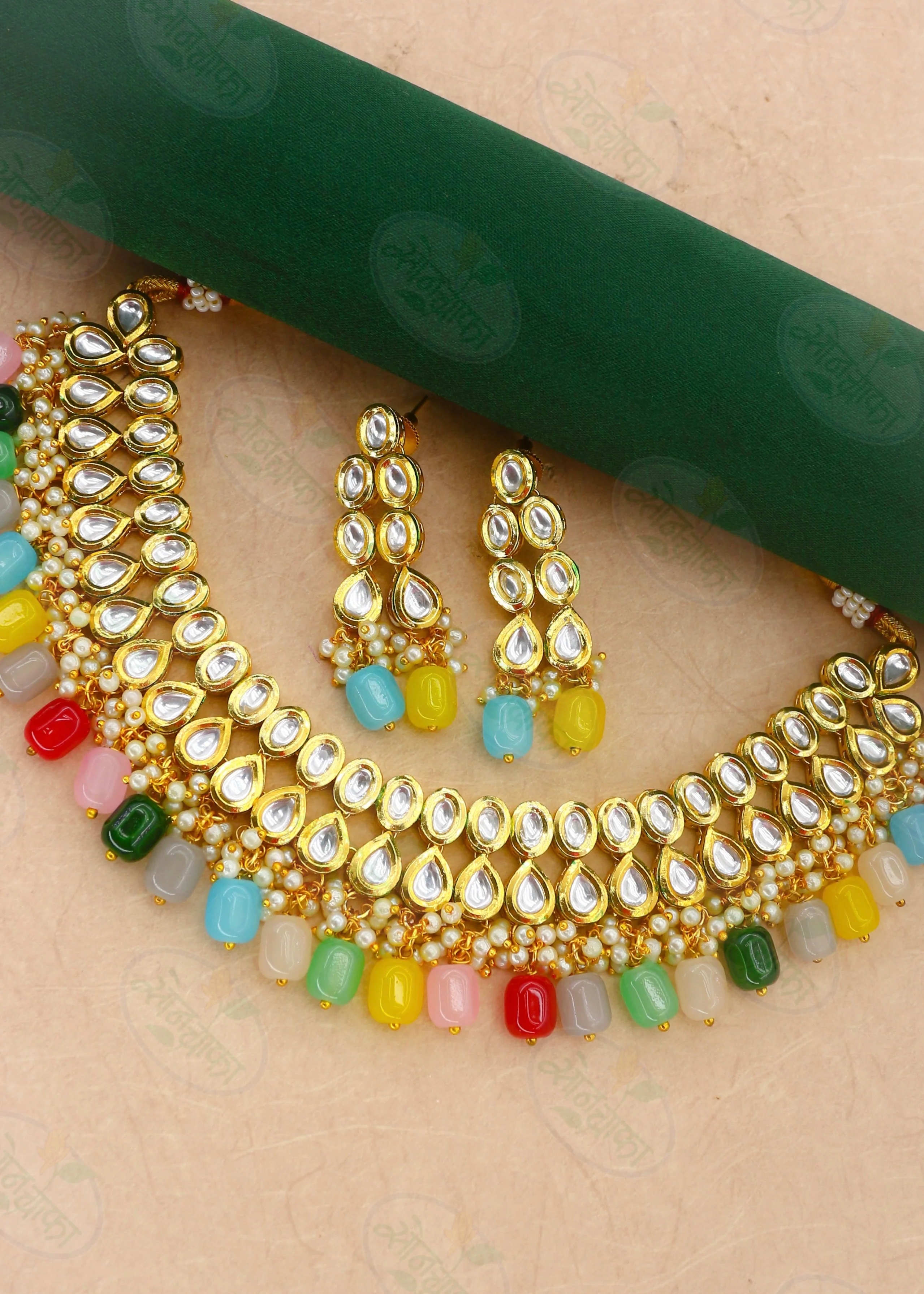 BRIDAL KUNDAN NECKLACE - Image 15