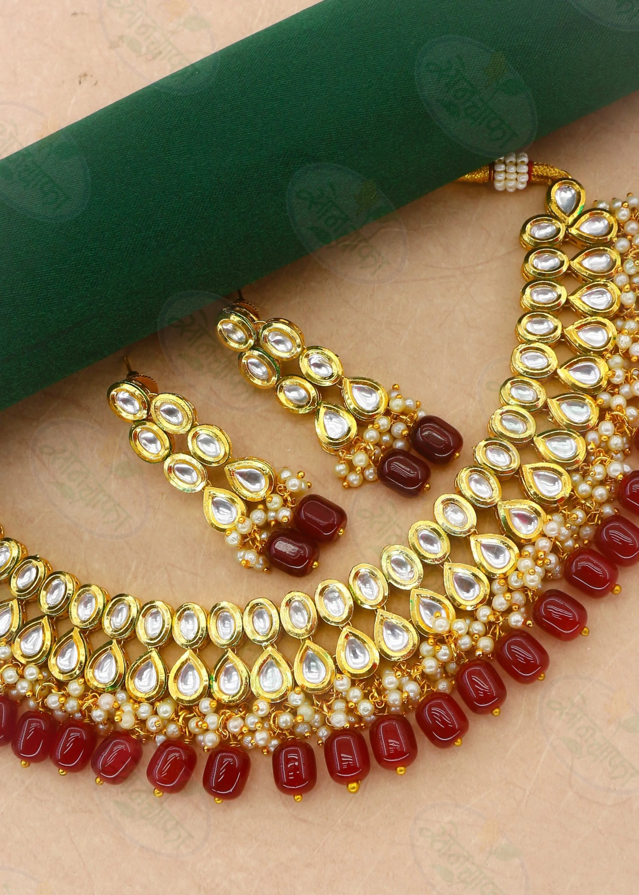 BRIDAL KUNDAN NECKLACE - Image 16