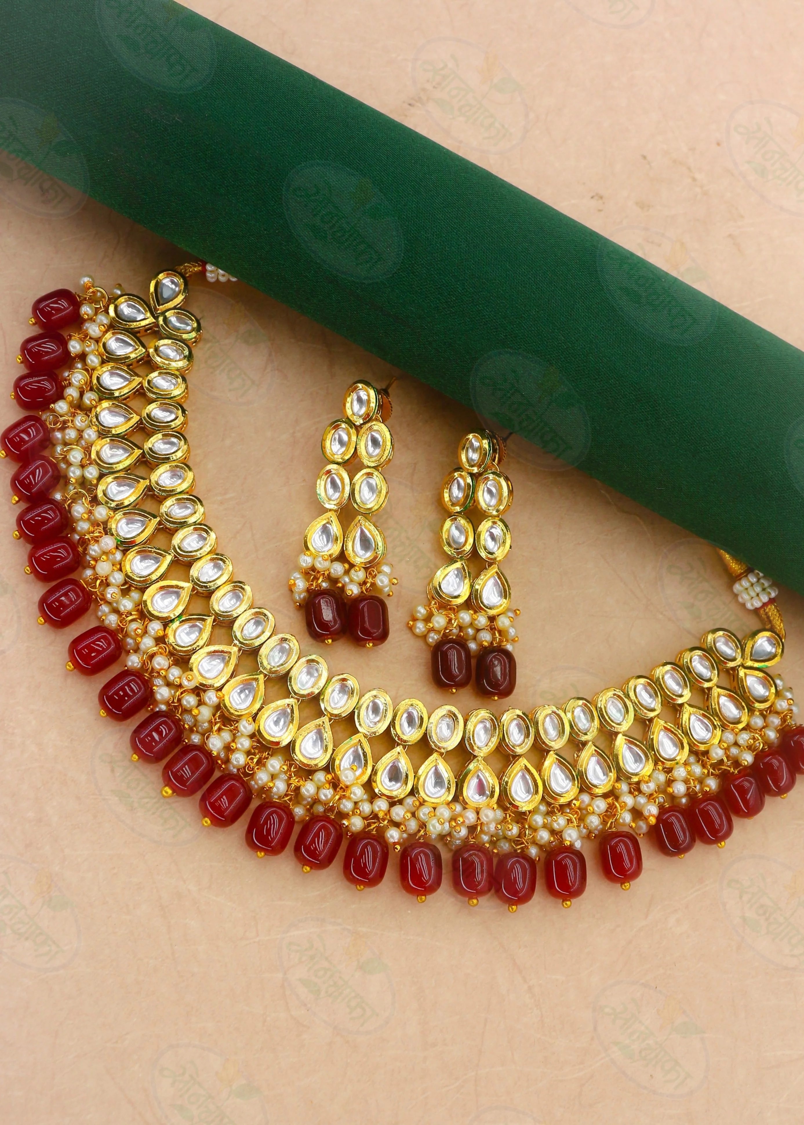 BRIDAL KUNDAN NECKLACE - Image 17