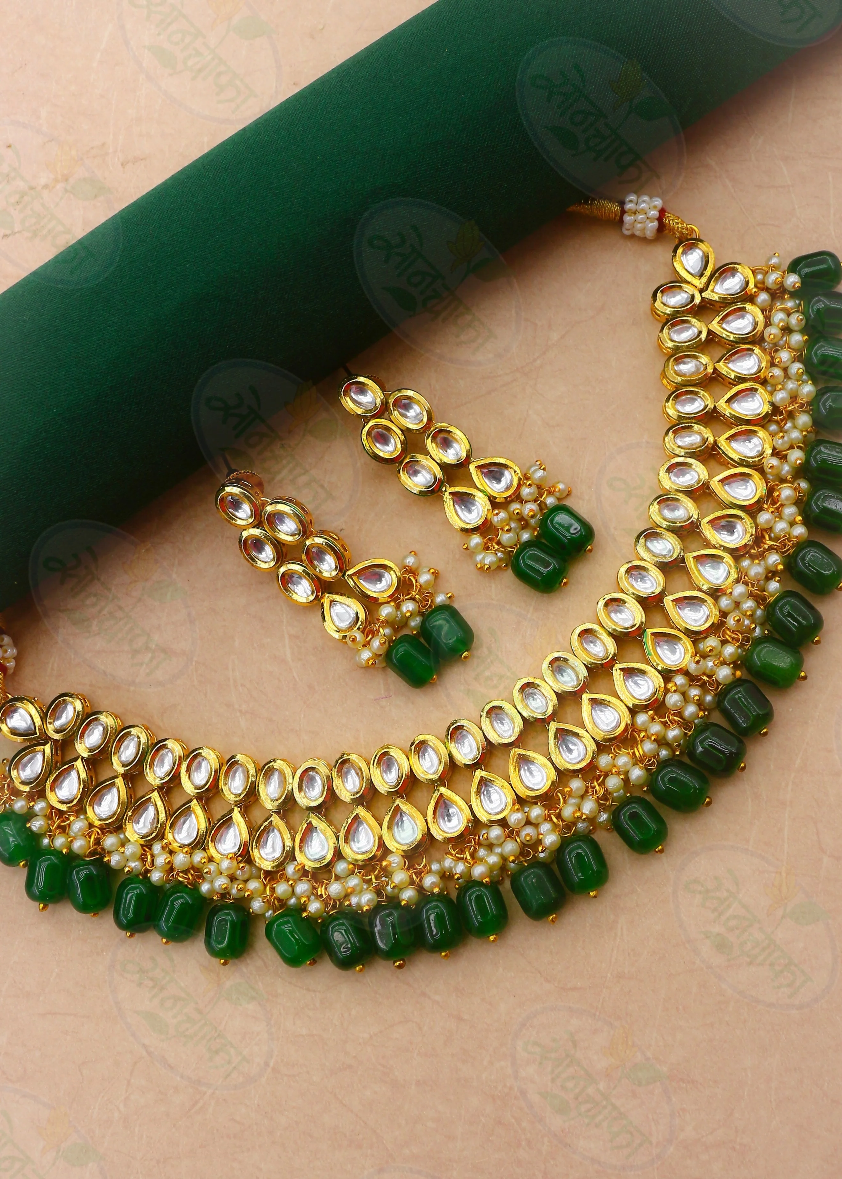 BRIDAL KUNDAN NECKLACE - Image 2