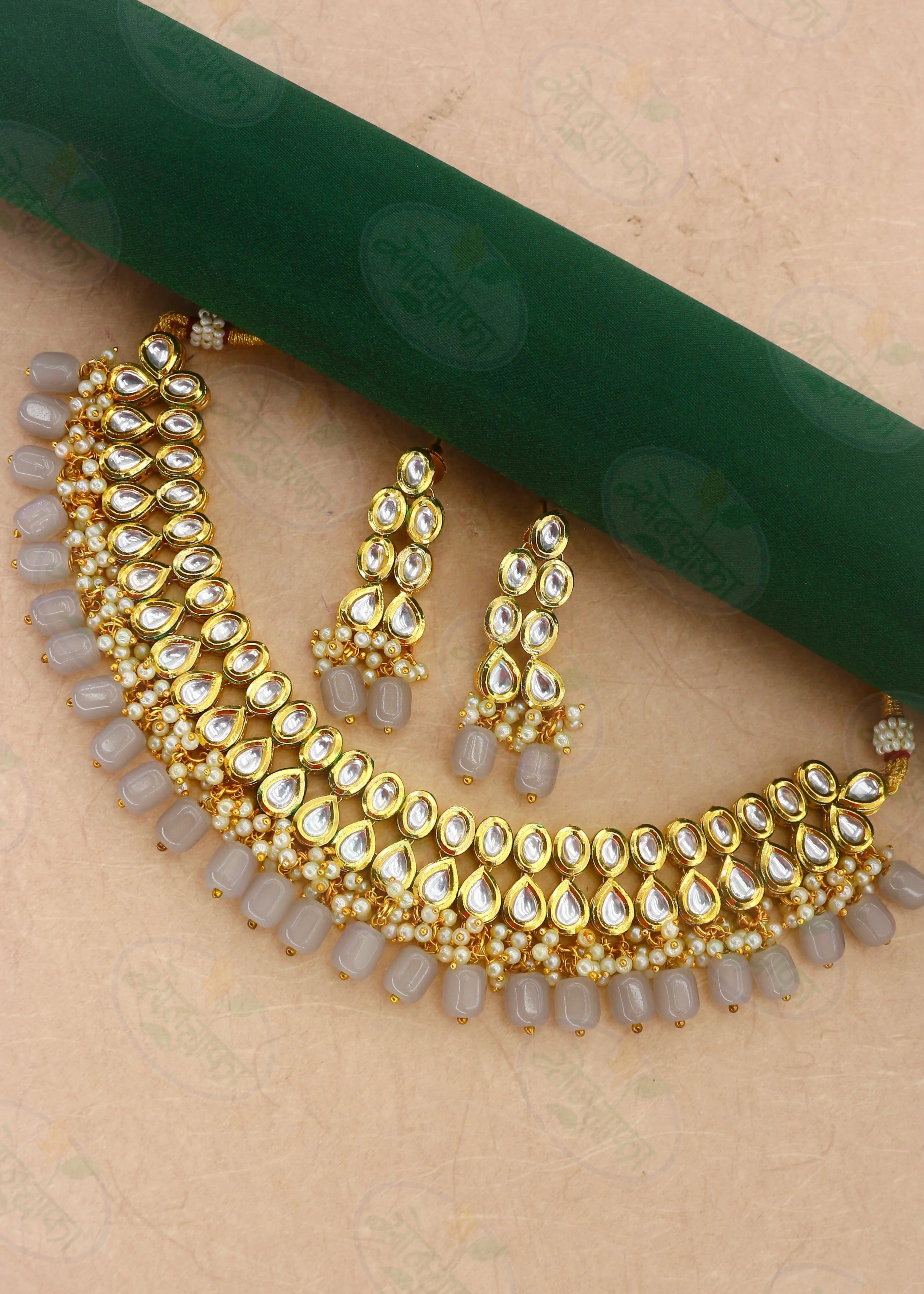 BRIDAL KUNDAN NECKLACE - Image 25