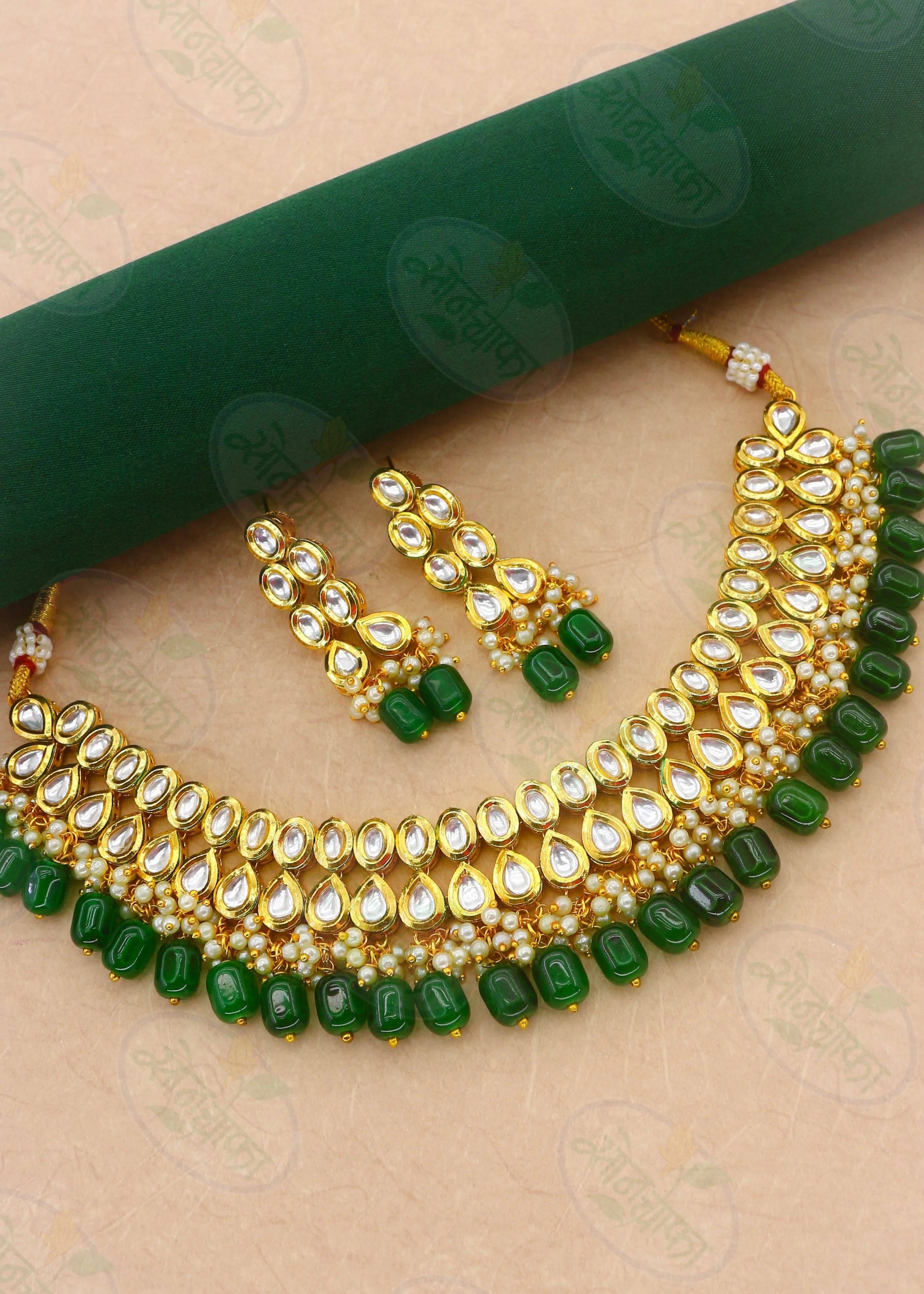 BRIDAL KUNDAN NECKLACE - Image 6