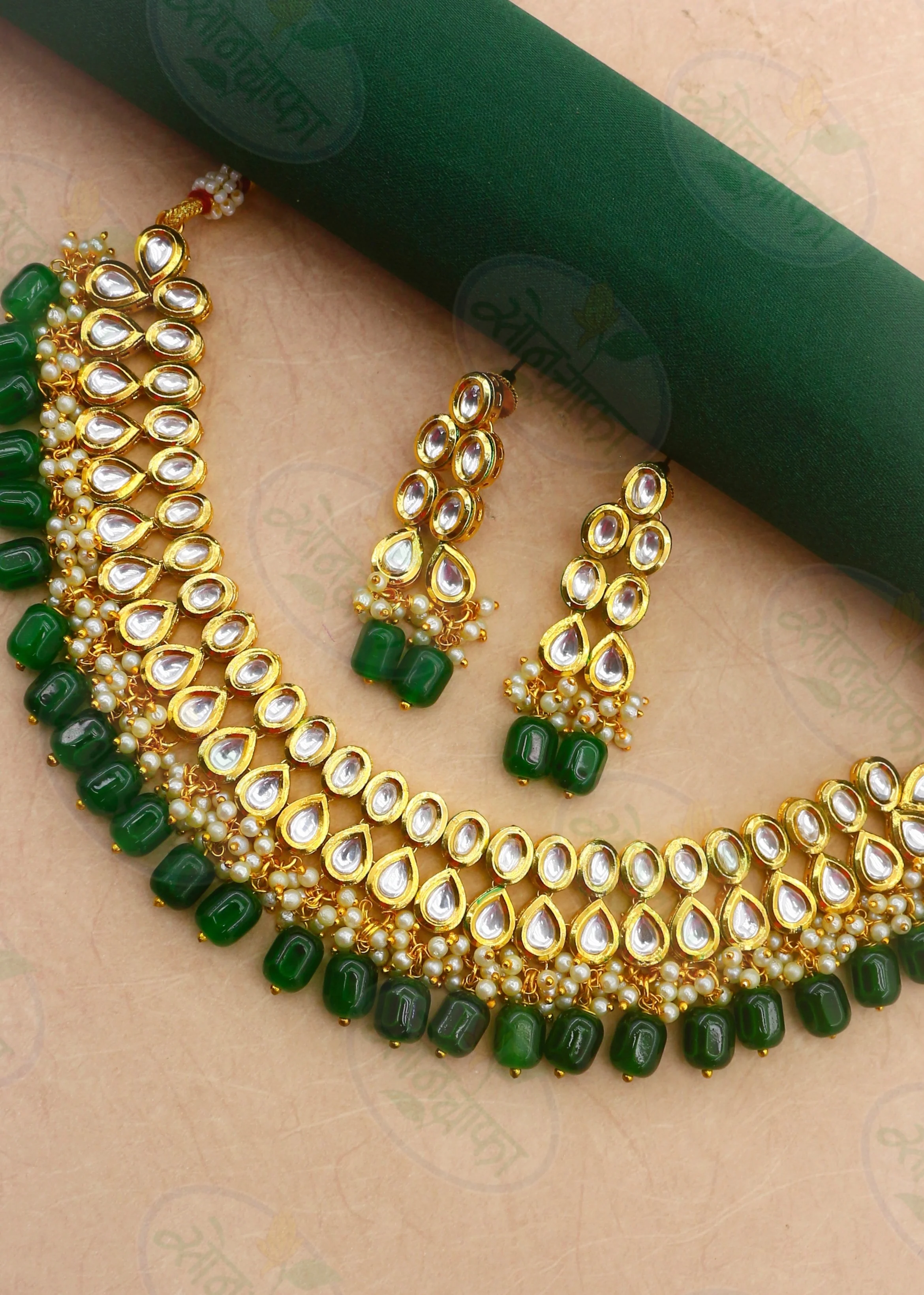 BRIDAL KUNDAN NECKLACE - Image 7