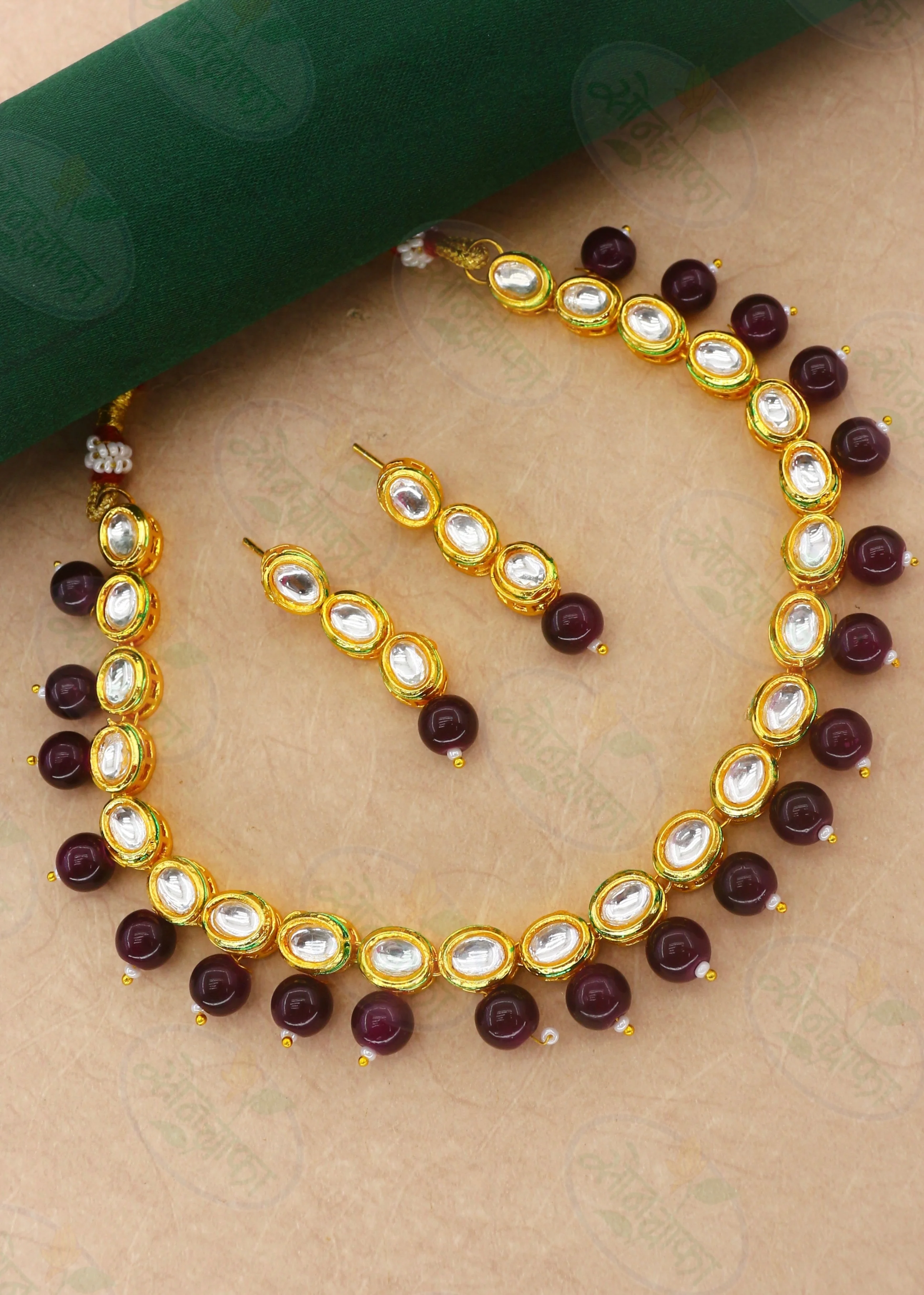 BEAUTIFUL KUNDAN NECKLACE - Image 3