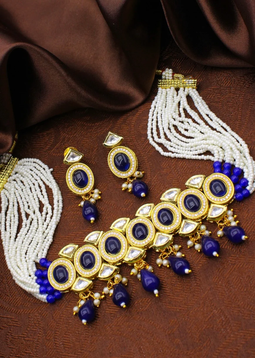 RAVISHING KUNDAN NECKLACE - Image 11