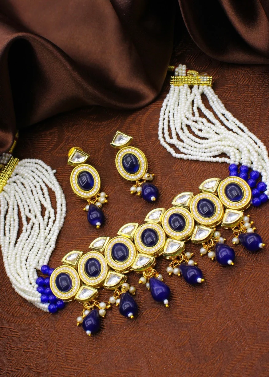 RAVISHING KUNDAN NECKLACE - Image 14
